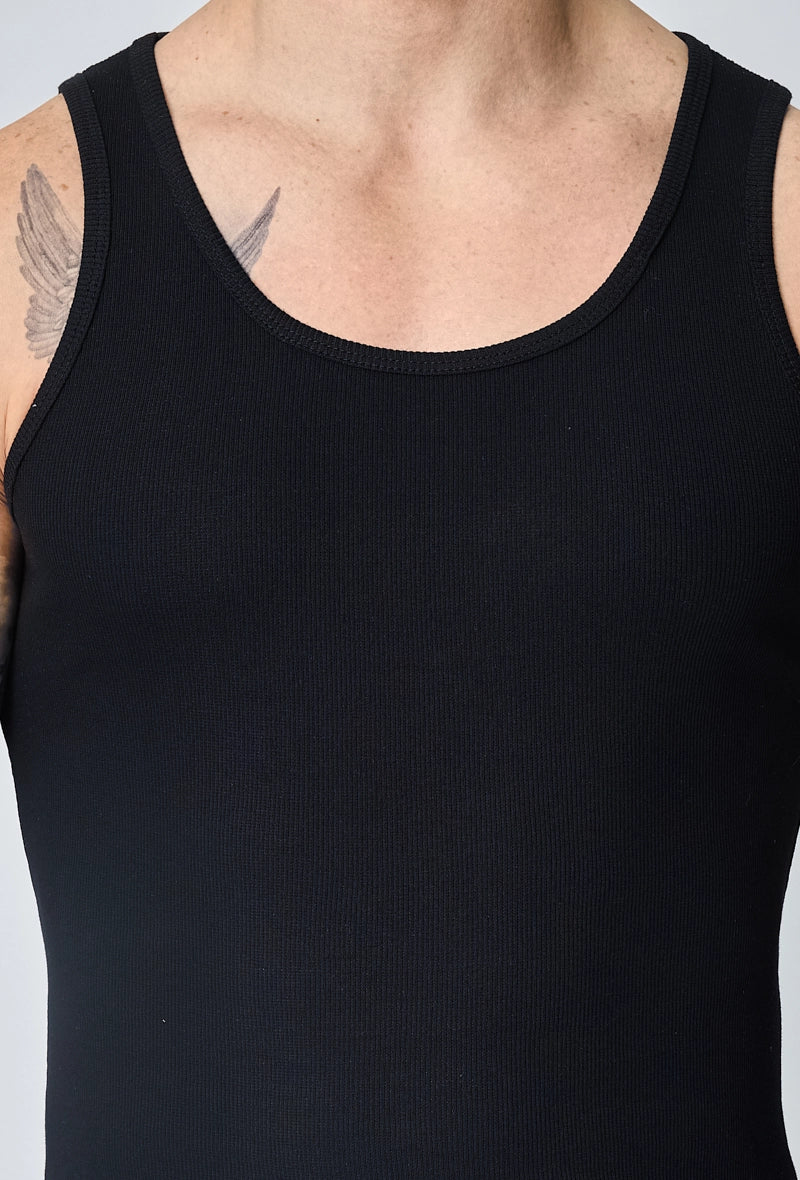 T-shirt uni sans manches