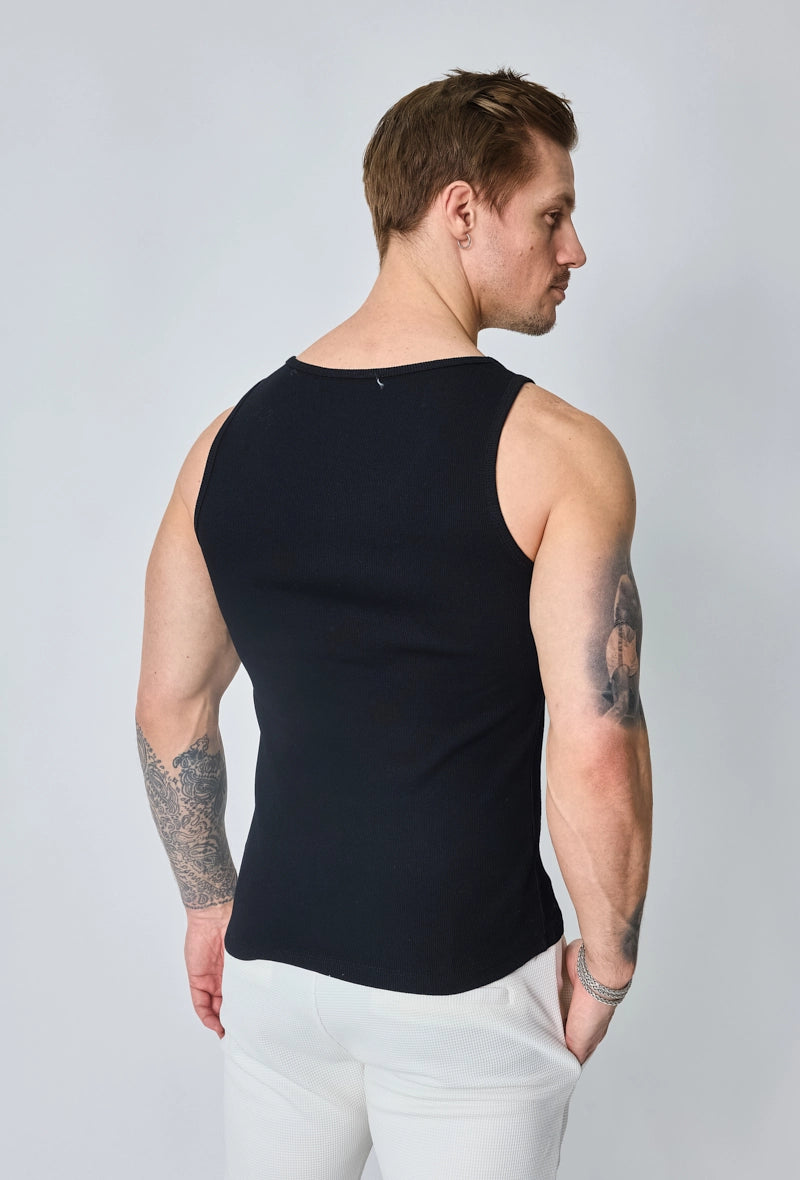 T-shirt uni sans manches