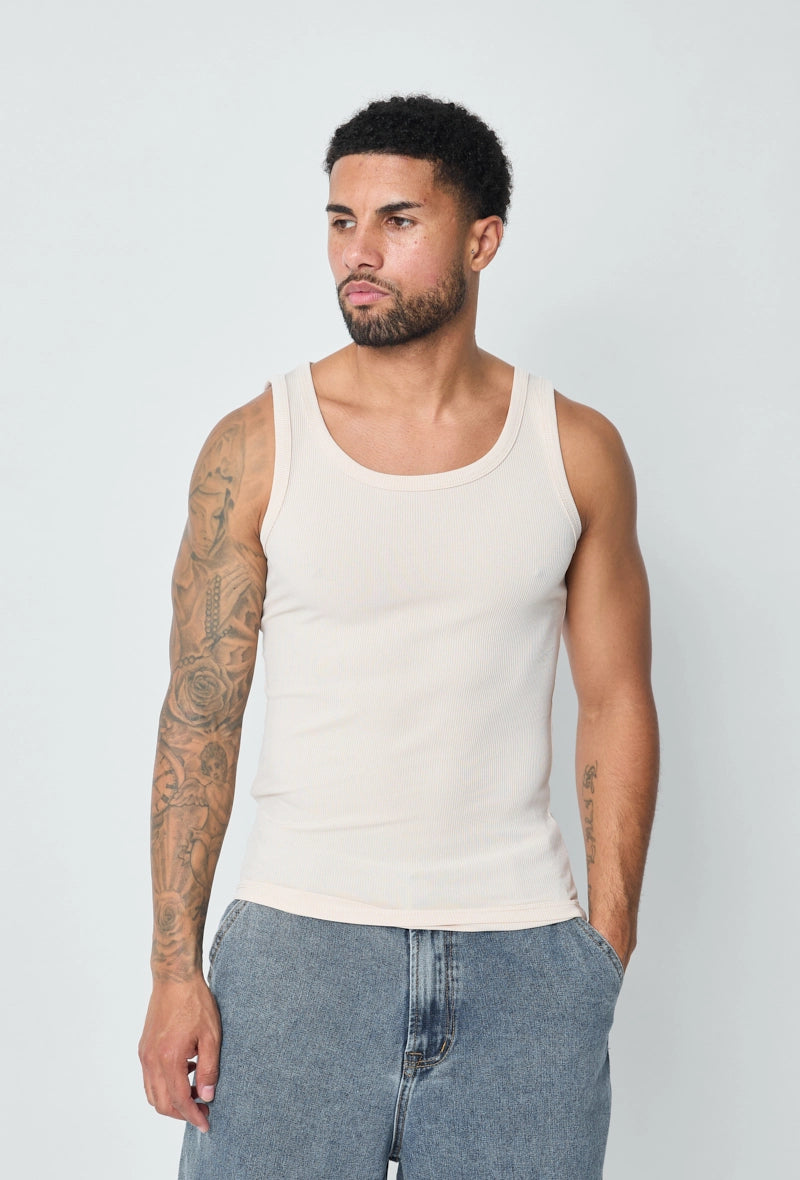 T-shirt débardeur uni