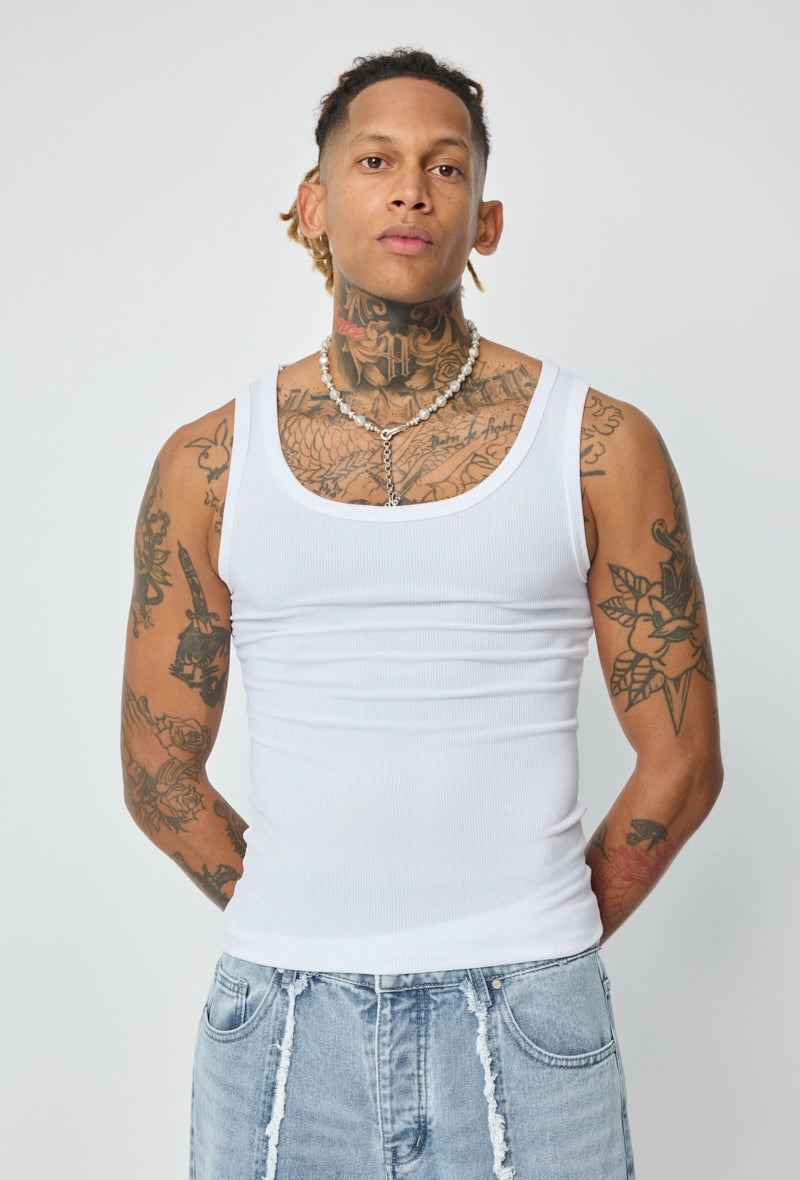 T-shirt débardeur uni