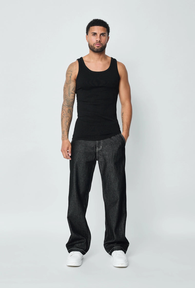 T-shirt débardeur uni