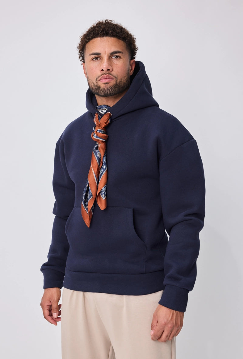 Sweat uni avec capuche