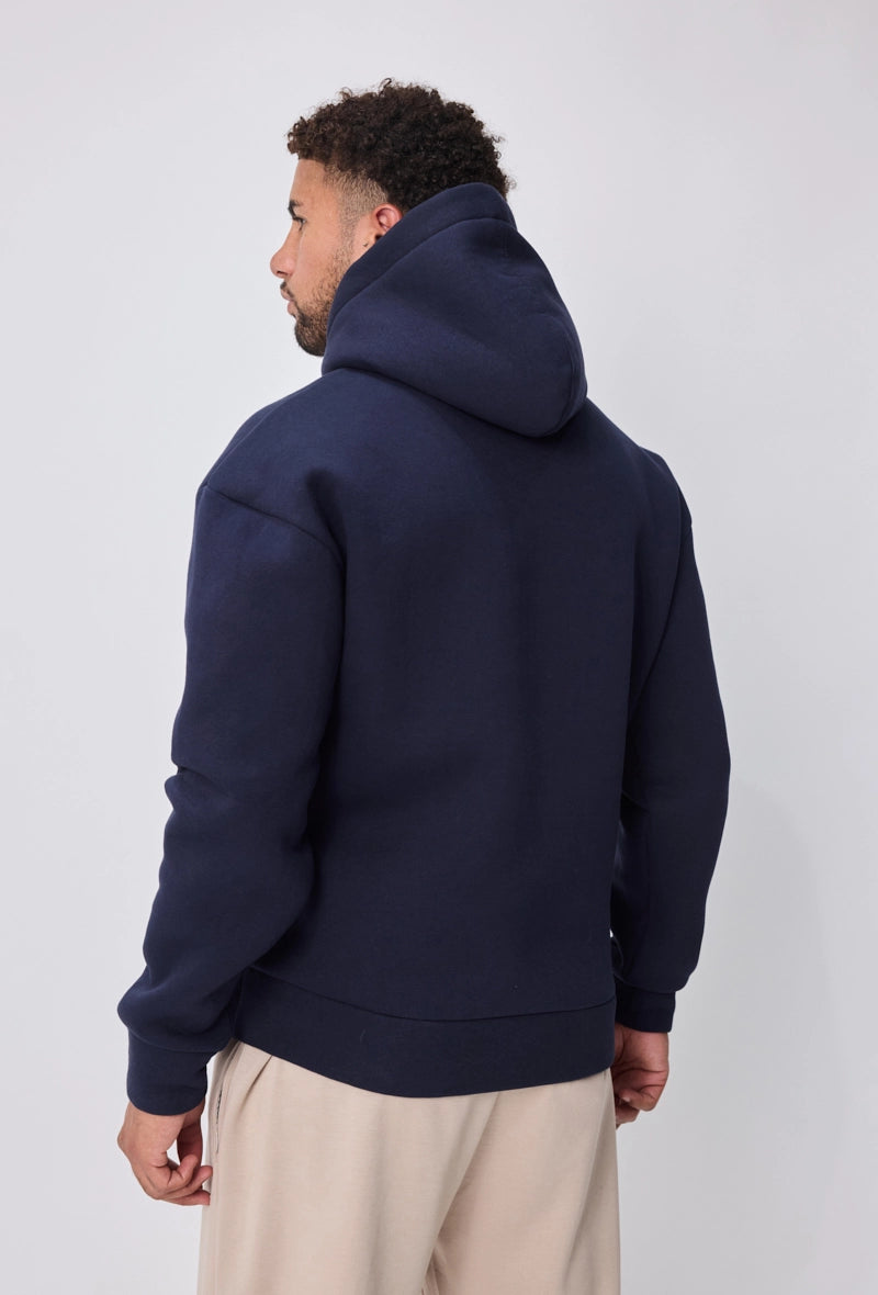 Sweat uni avec capuche