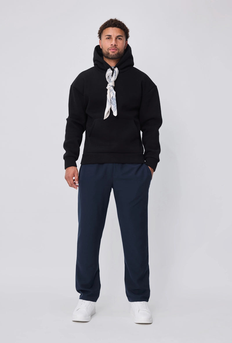 Sweat uni avec capuche