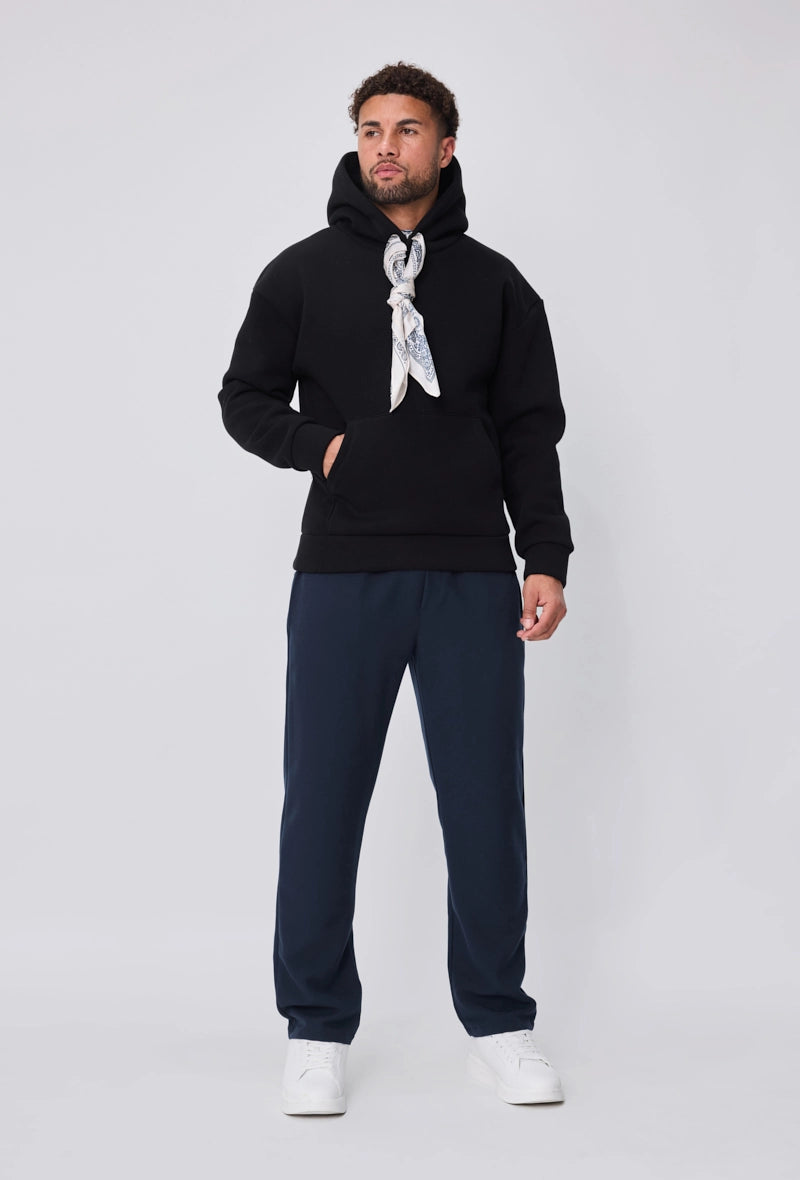 Sweat uni avec capuche