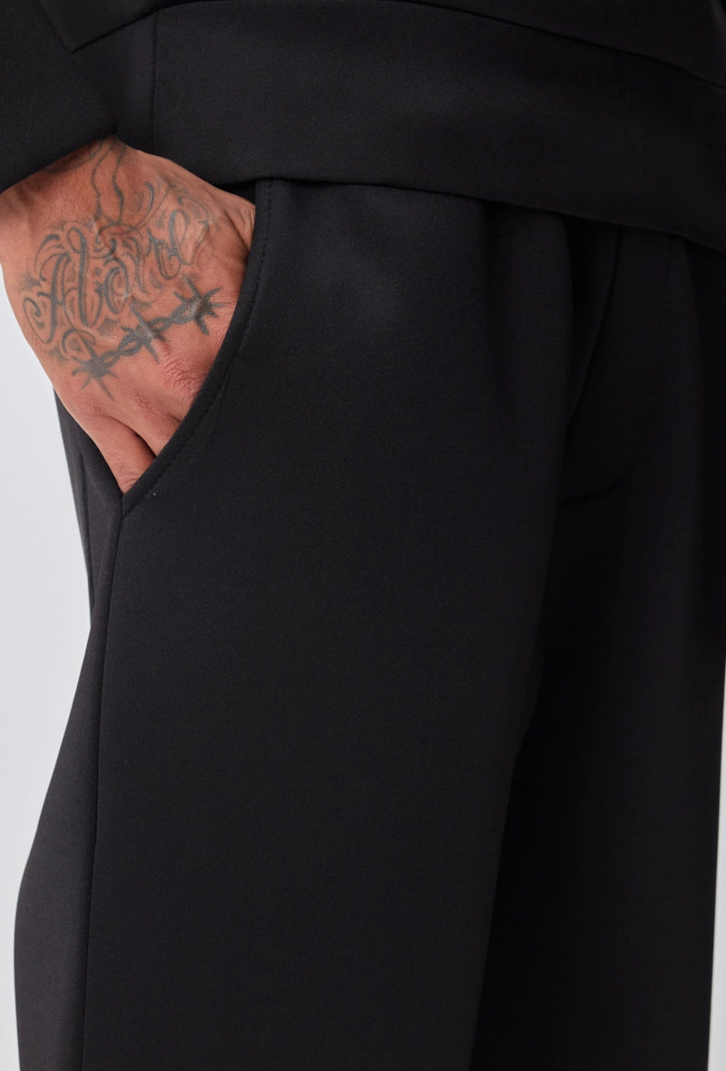 Ensemble sweat jogging uni avec capuche