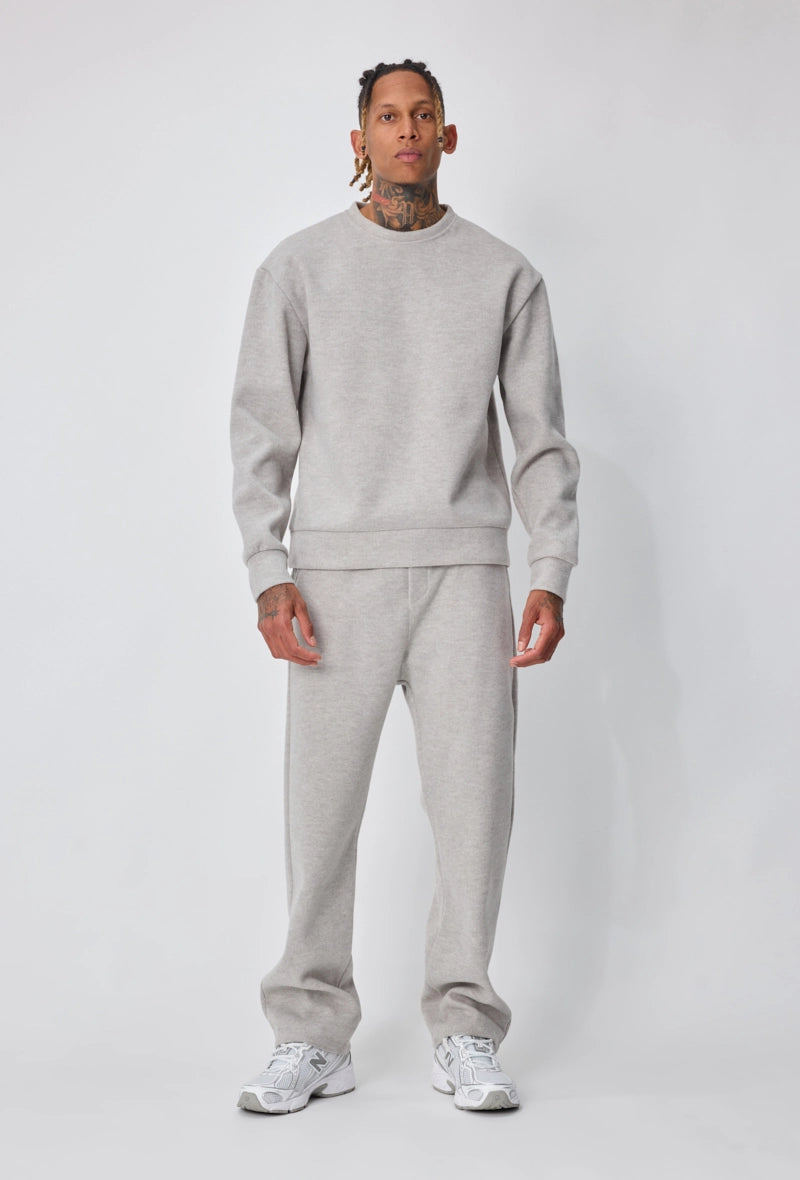 Ensemble sweat jogging uni avec capuche