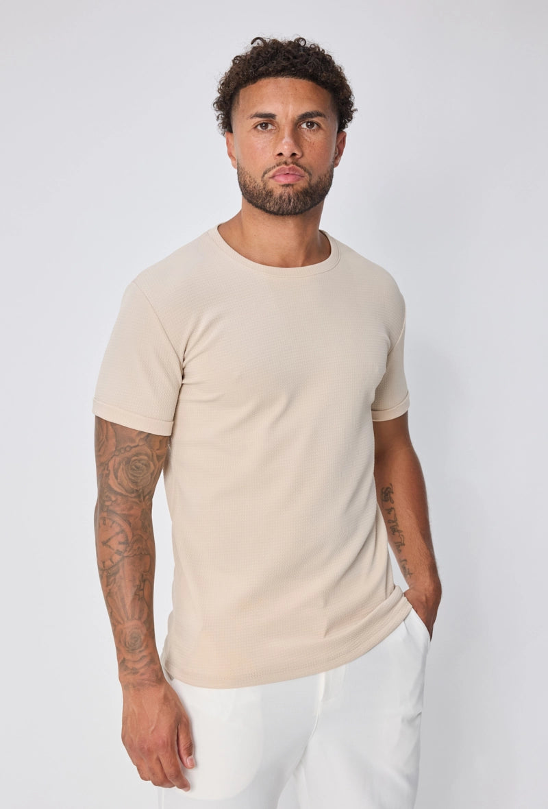 T-shirt uni manches courtes