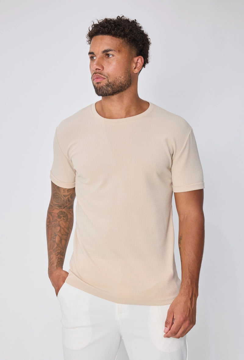 T-shirt uni manches courtes