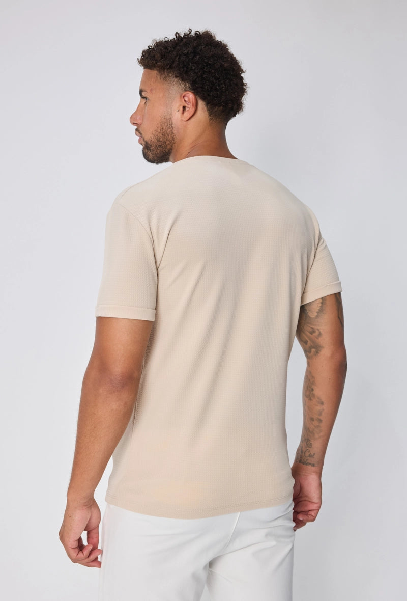 T-shirt uni manches courtes