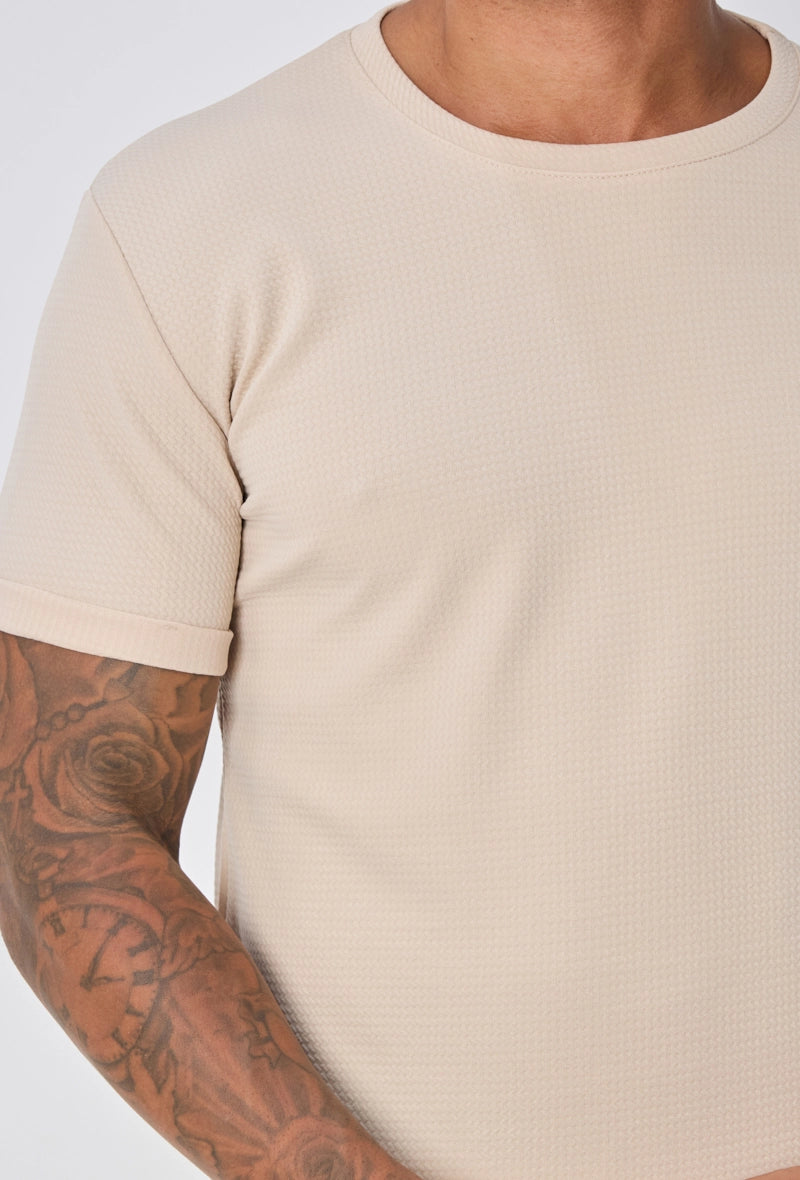 T-shirt uni manches courtes