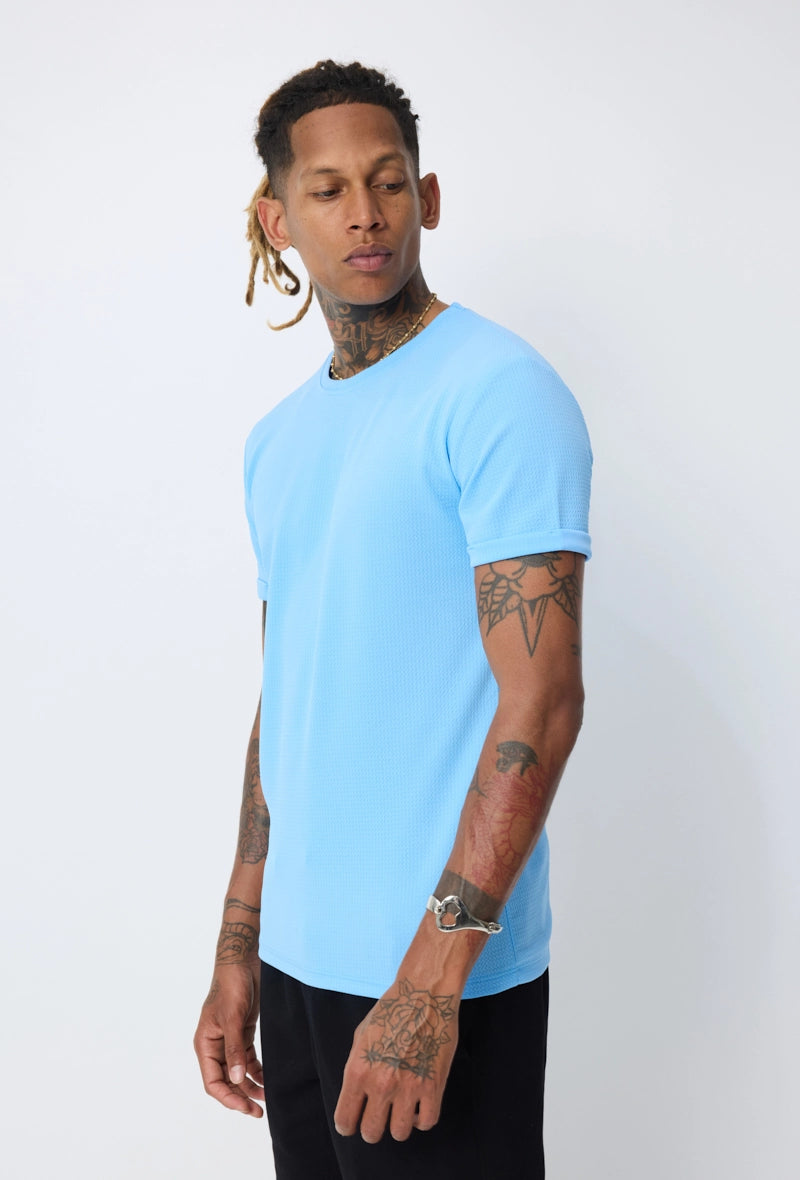 T-shirt uni manches courtes