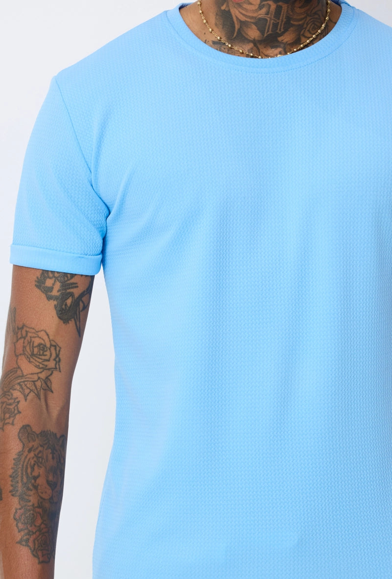 T-shirt uni manches courtes