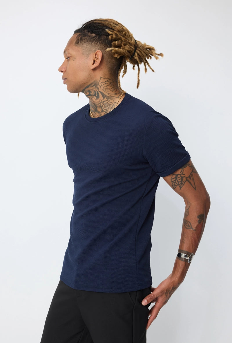 T-shirt uni manches courtes