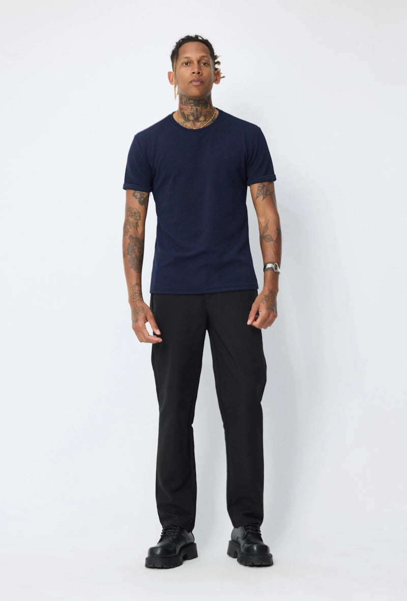 T-shirt uni manches courtes