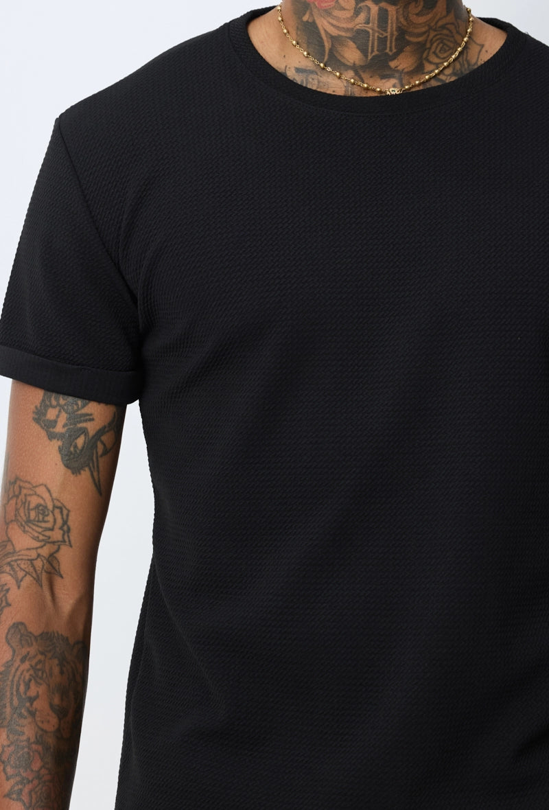 T-shirt uni manches courtes