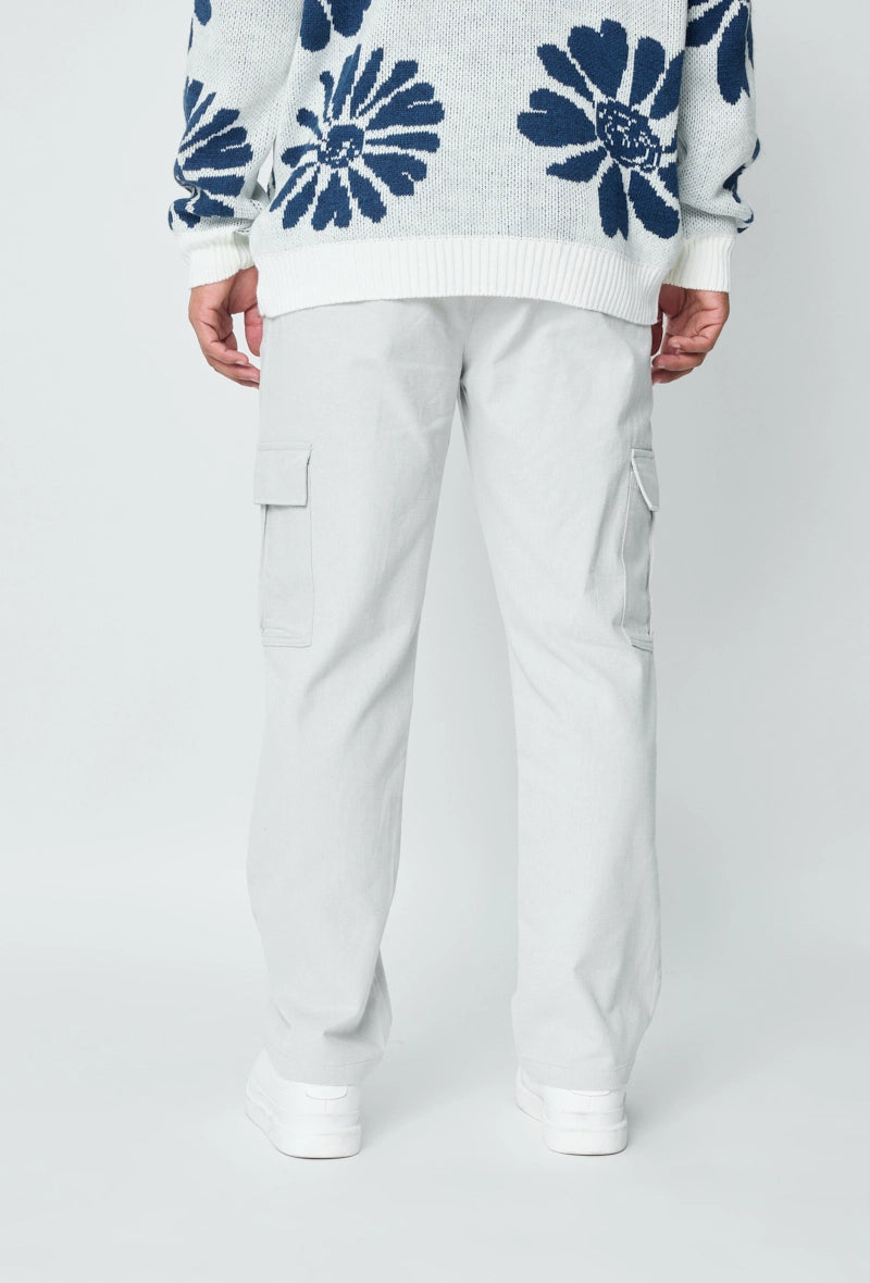Canvas cargo pants