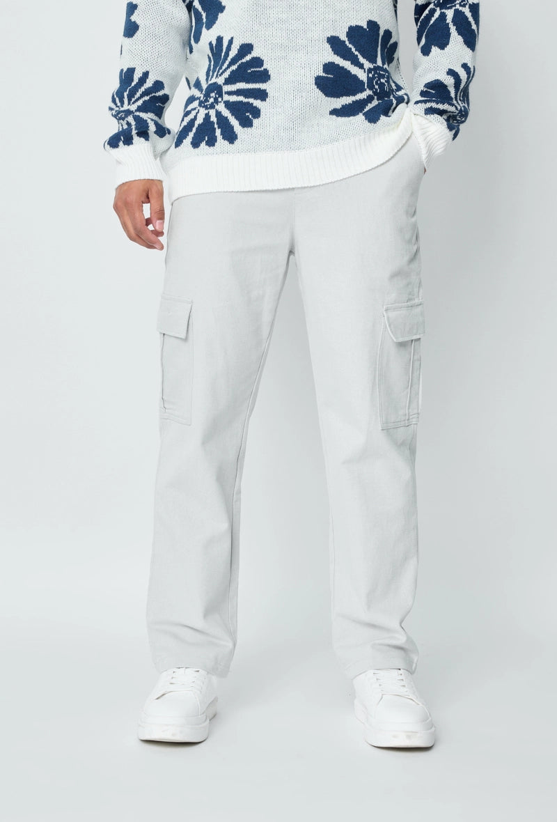 Canvas cargo pants