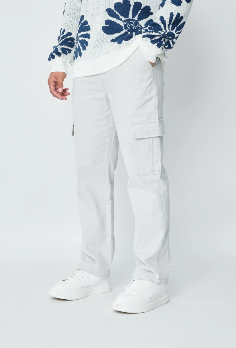 Canvas cargo pants