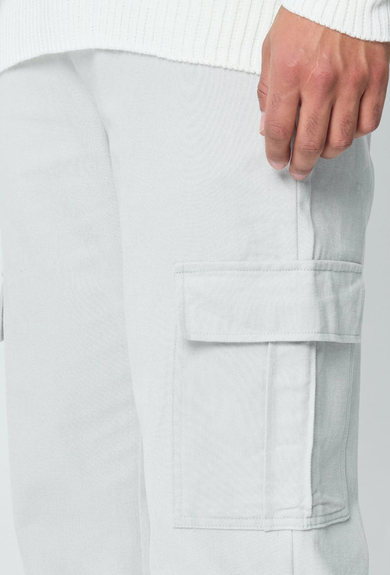 Canvas cargo pants