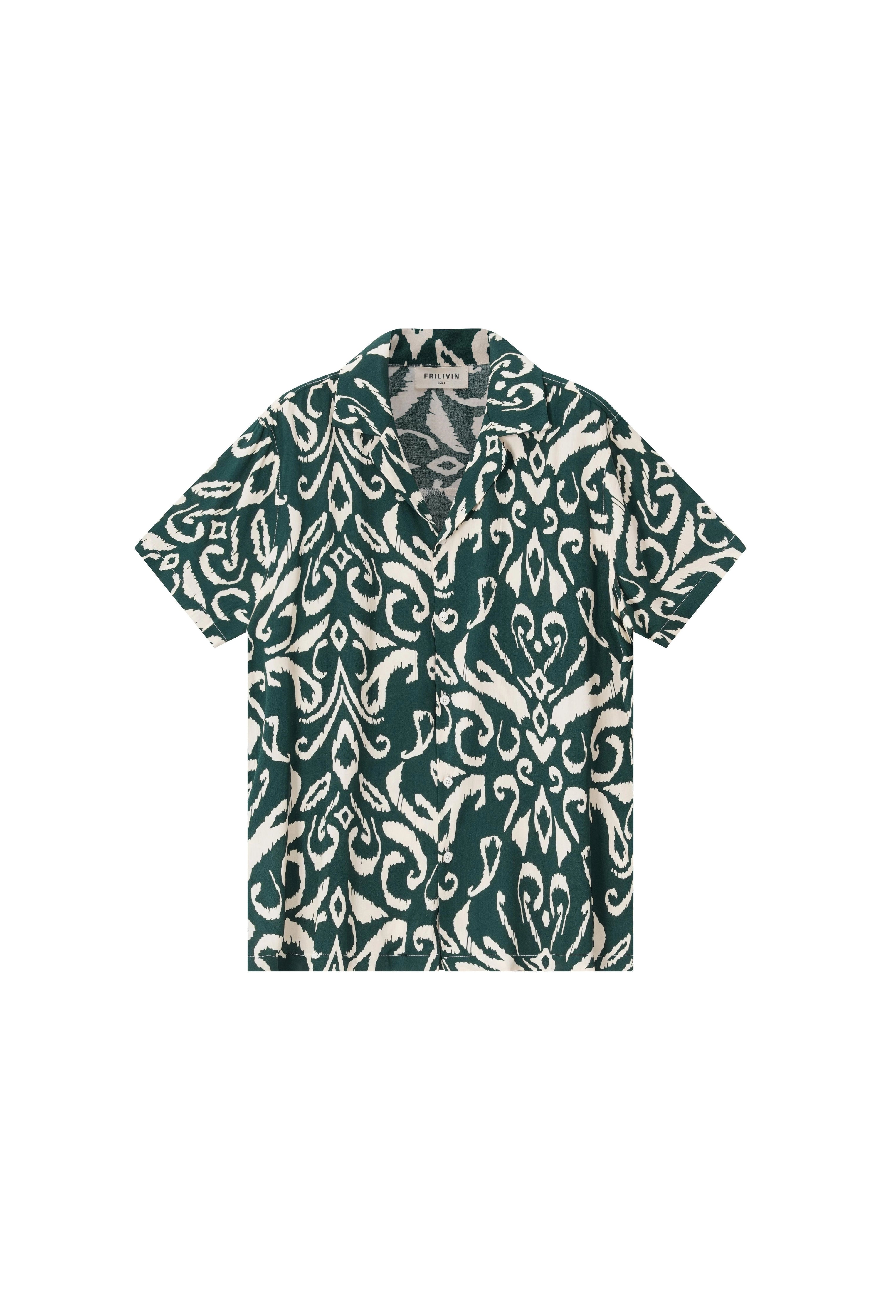 Chemise à motifs ethniques