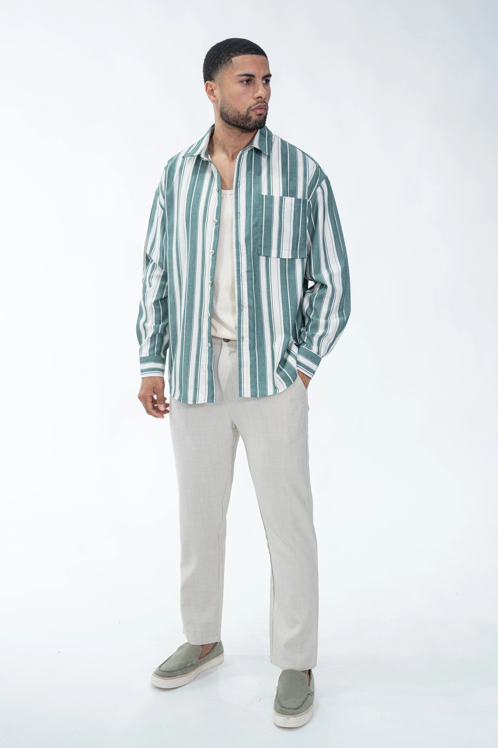 Pantalon chino droit