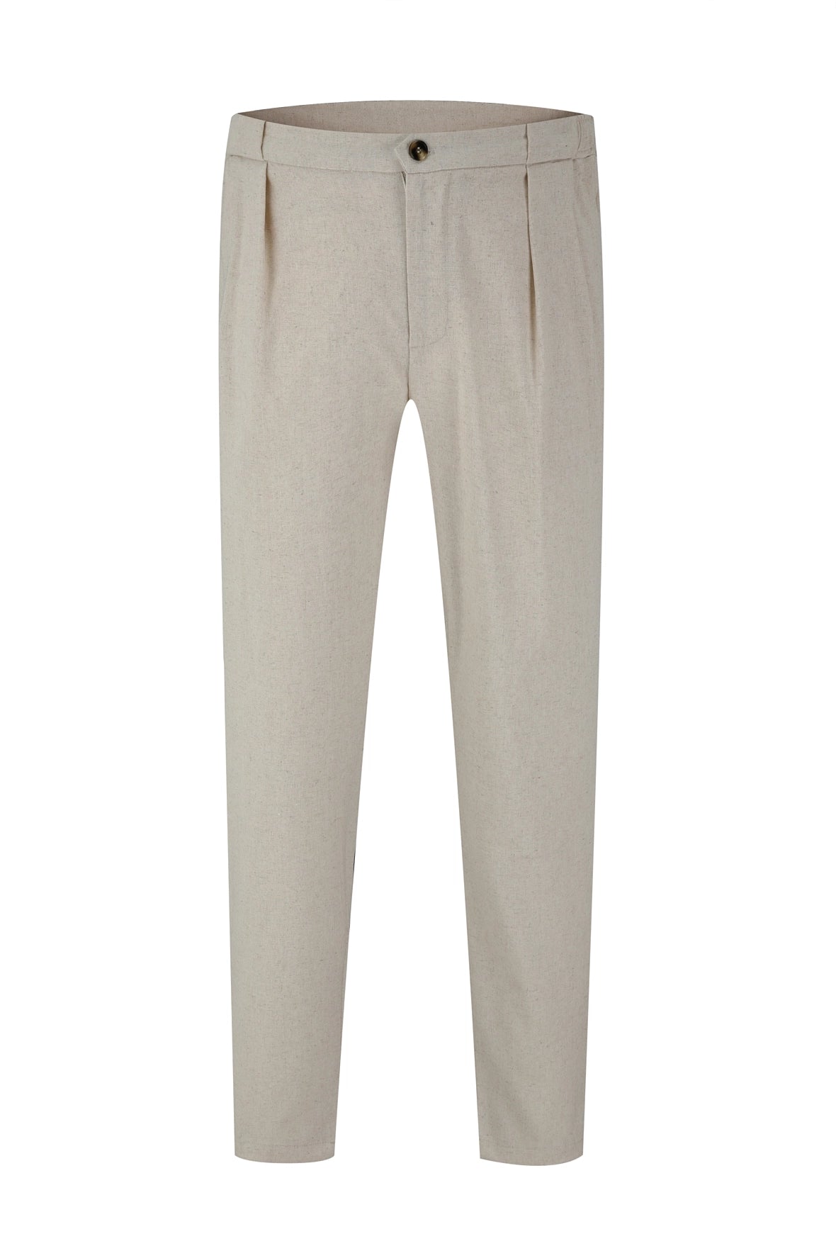 Pantalon tailleur contemporain