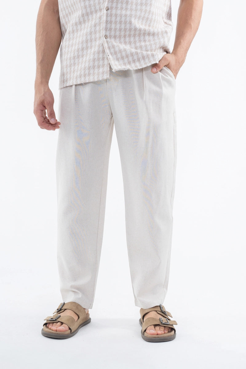 Pantalon tailleur contemporain
