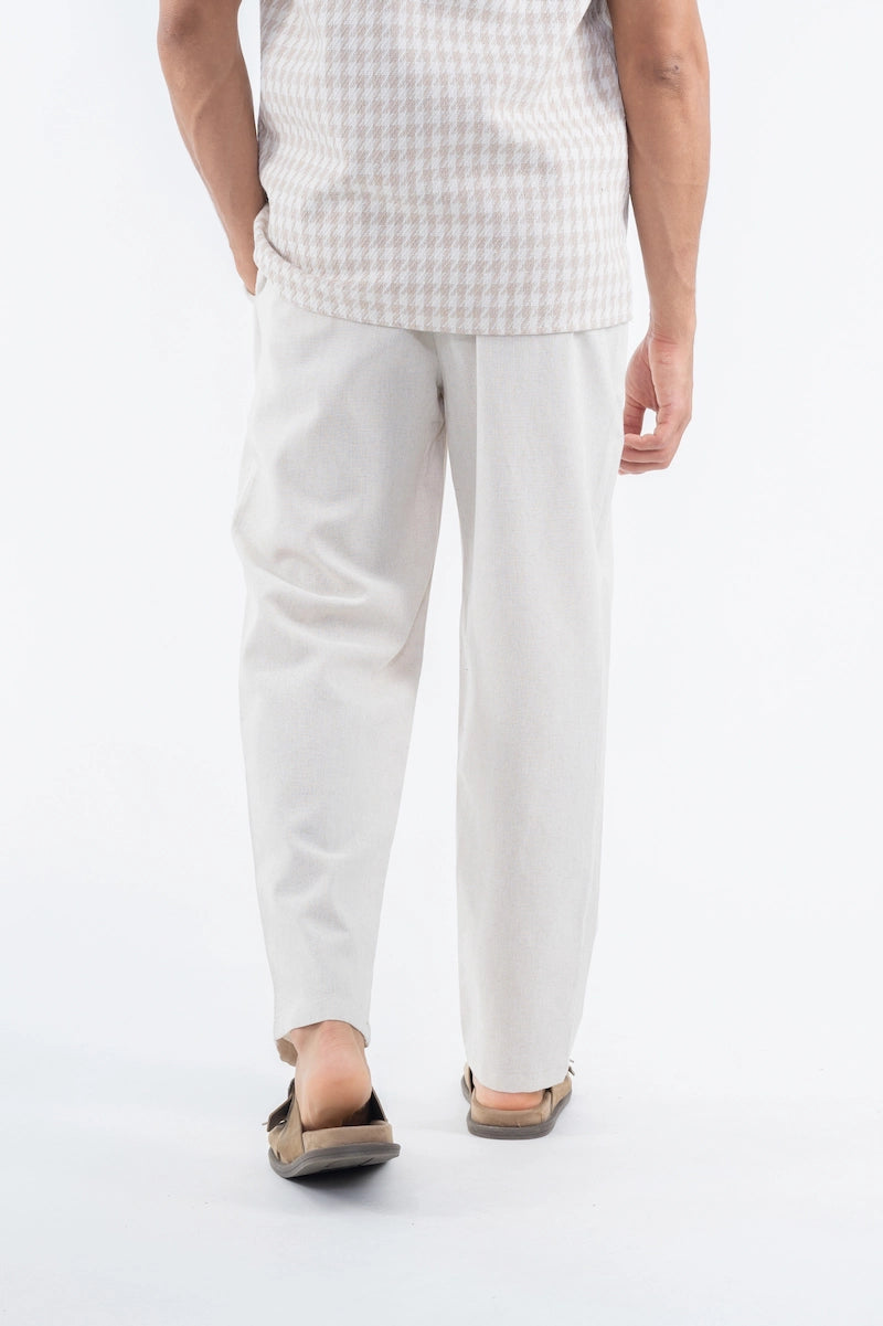 Pantalon tailleur contemporain