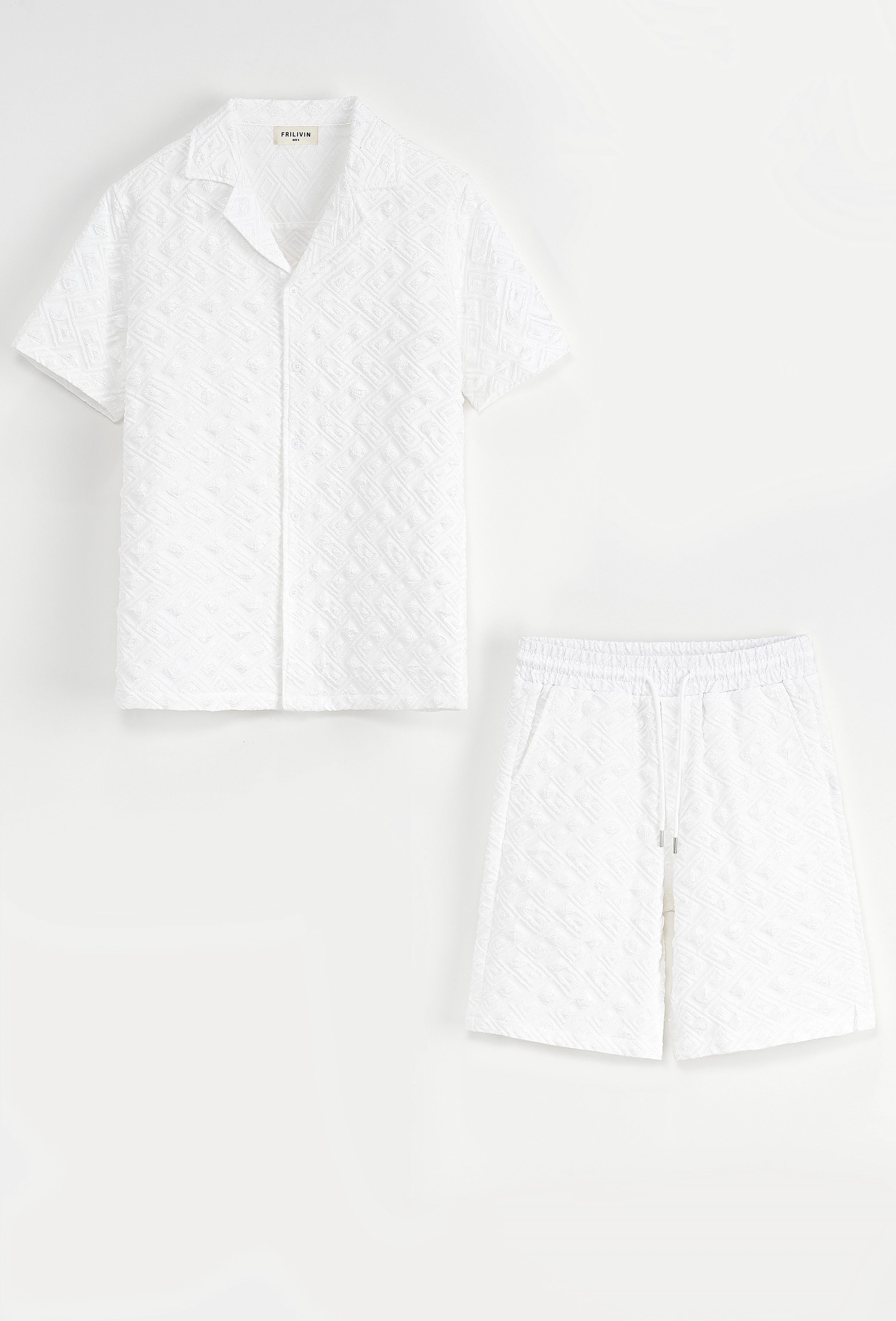 Ensemble chemise manches courtes