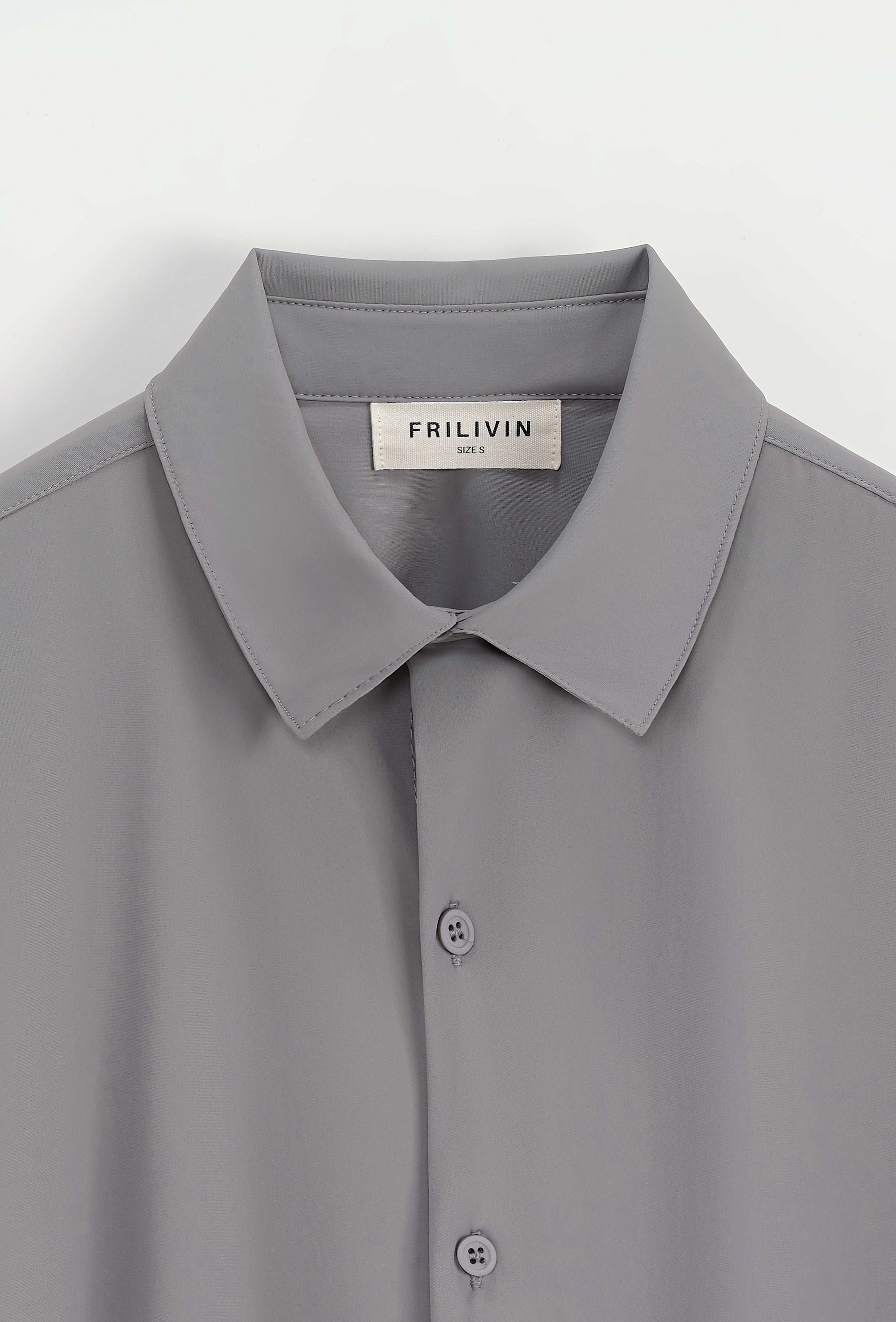 Polo uni manche court col ouvert