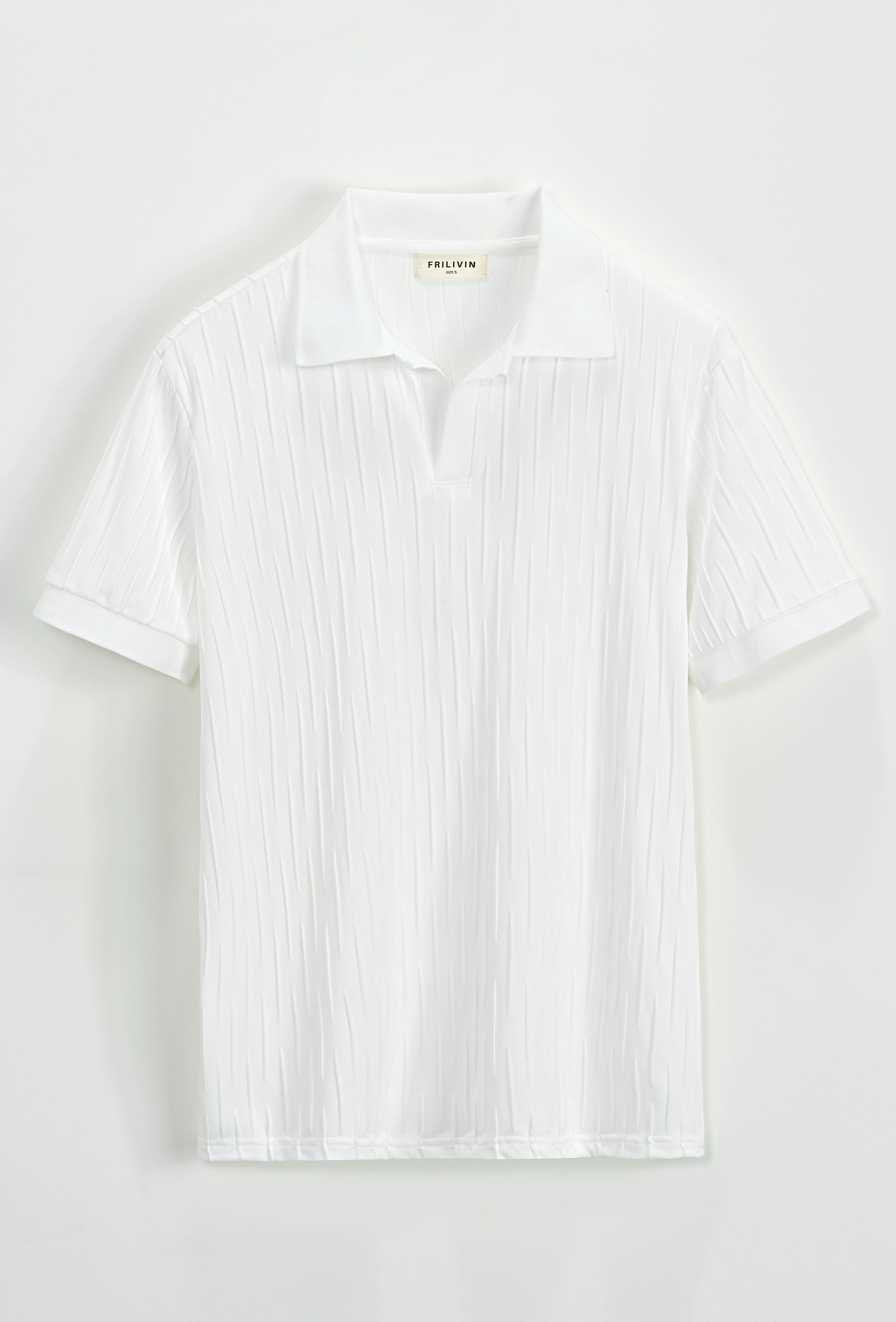 Polo uni manches courtes