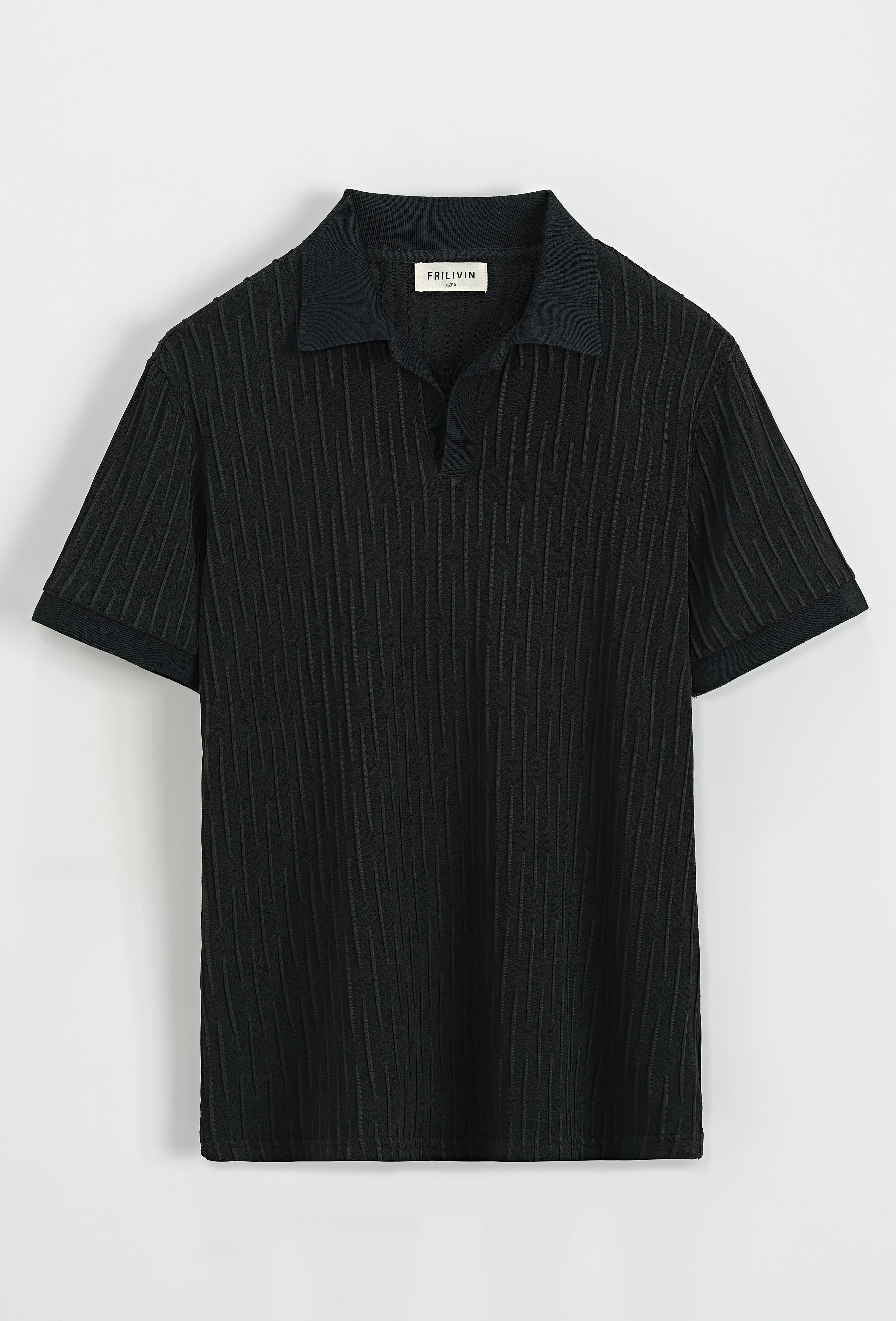 Polo uni manches courtes