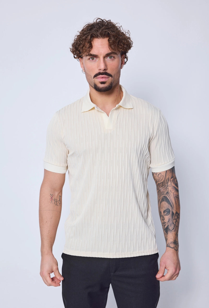 Polo uni manches courtes