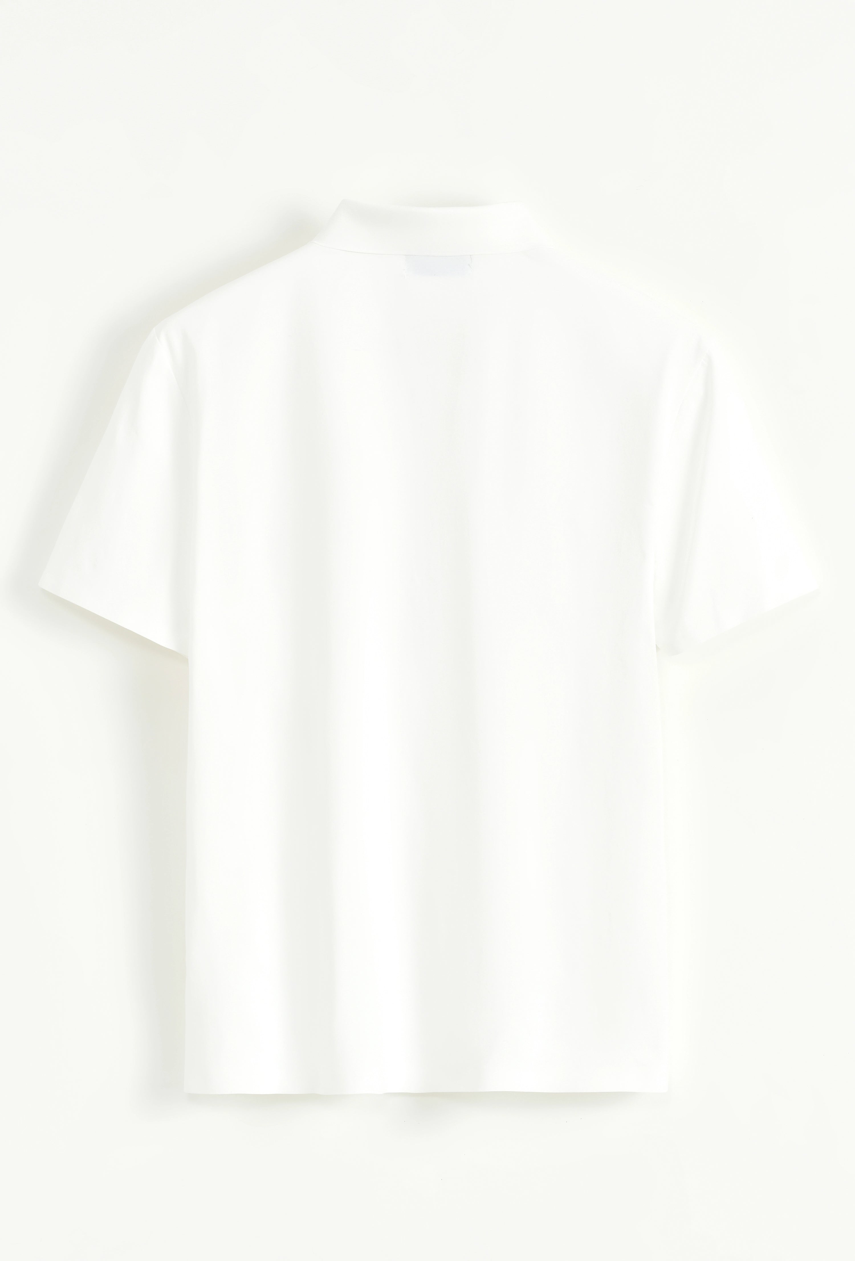 Polo uni à manches courtes
