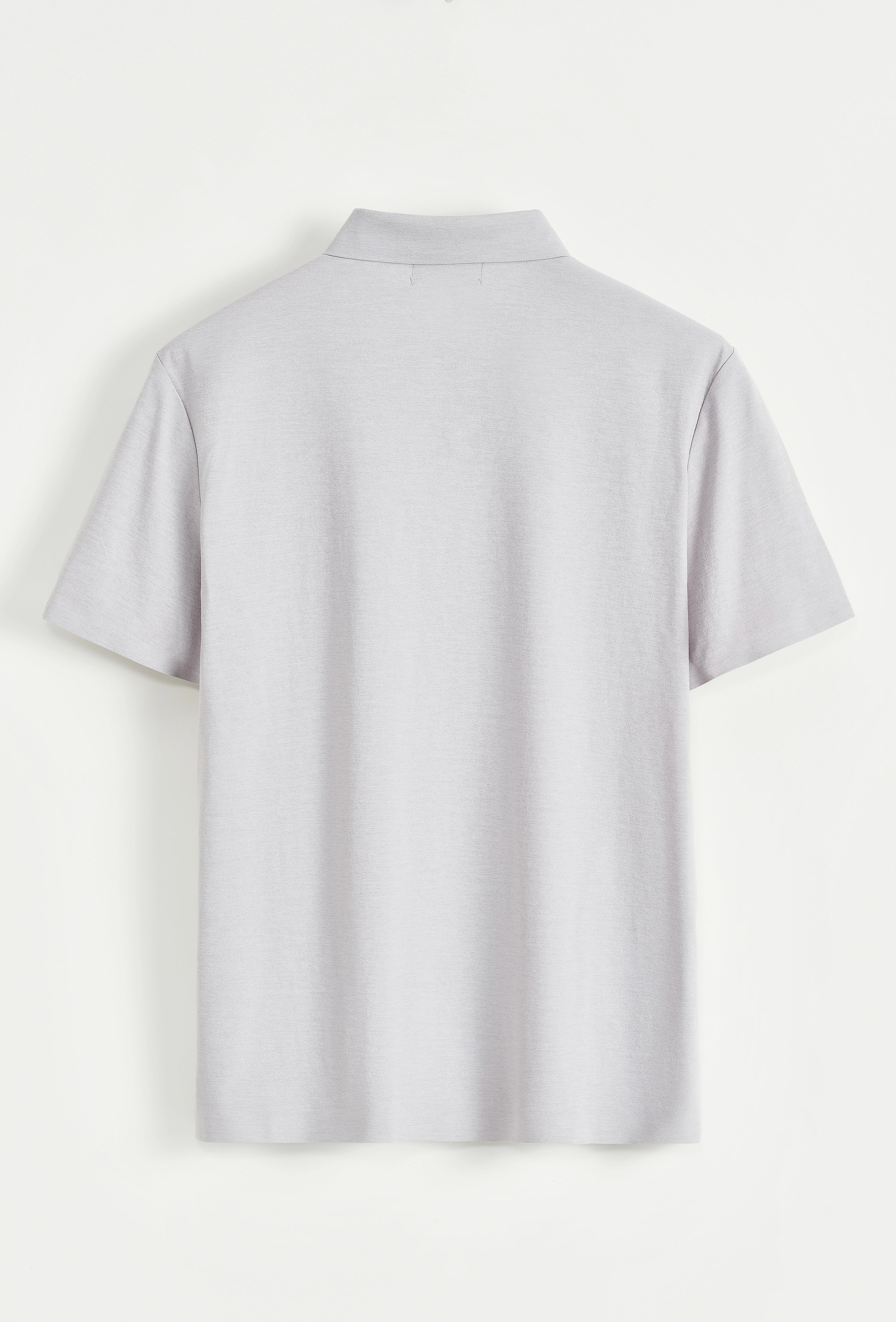 Polo uni à manches courtes