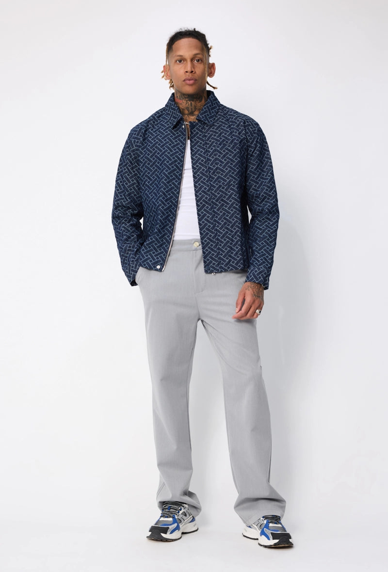 Veste à motifs sans capuche