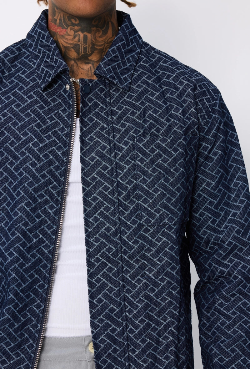 Veste à motifs sans capuche