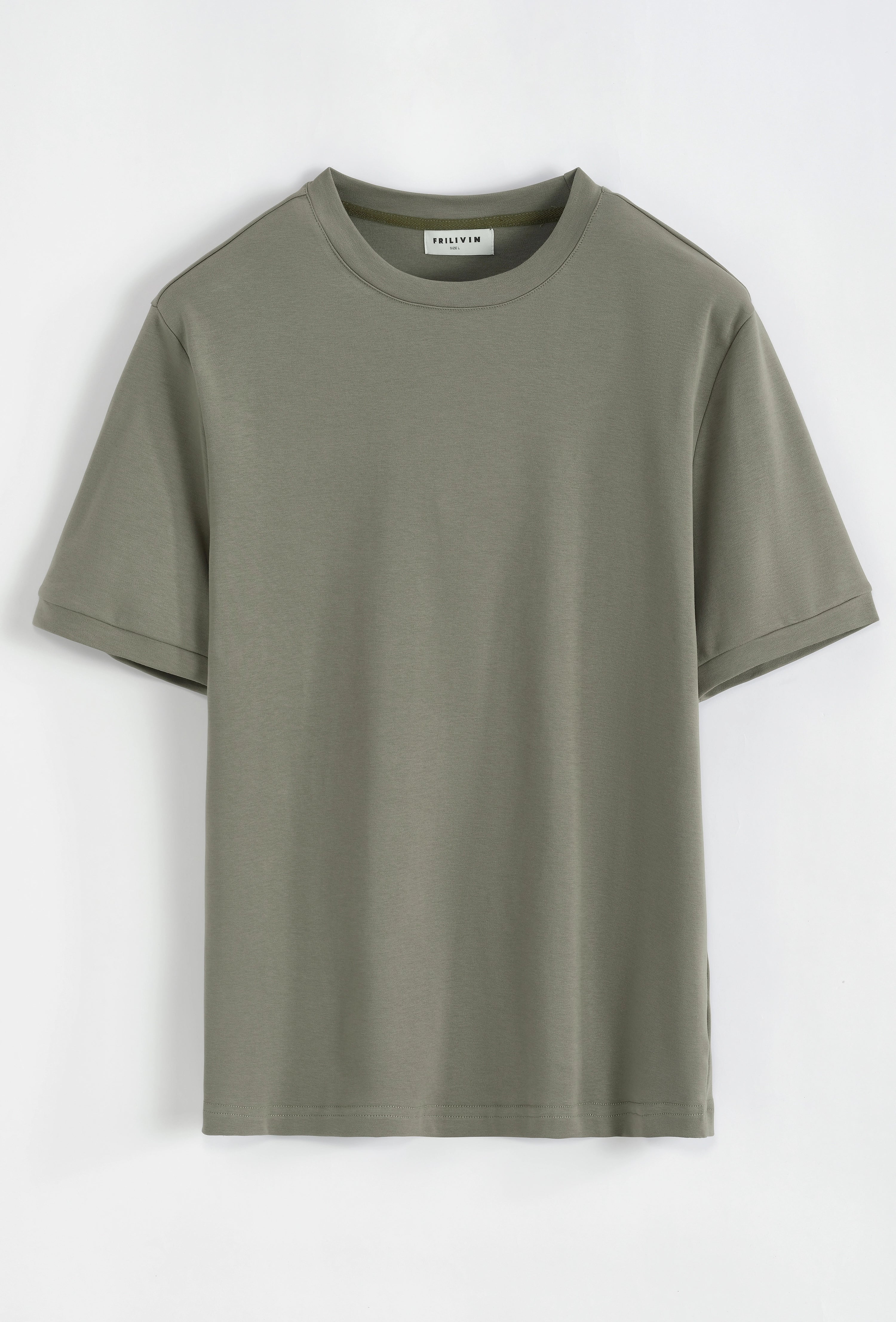 T-shirt uni manches courtes