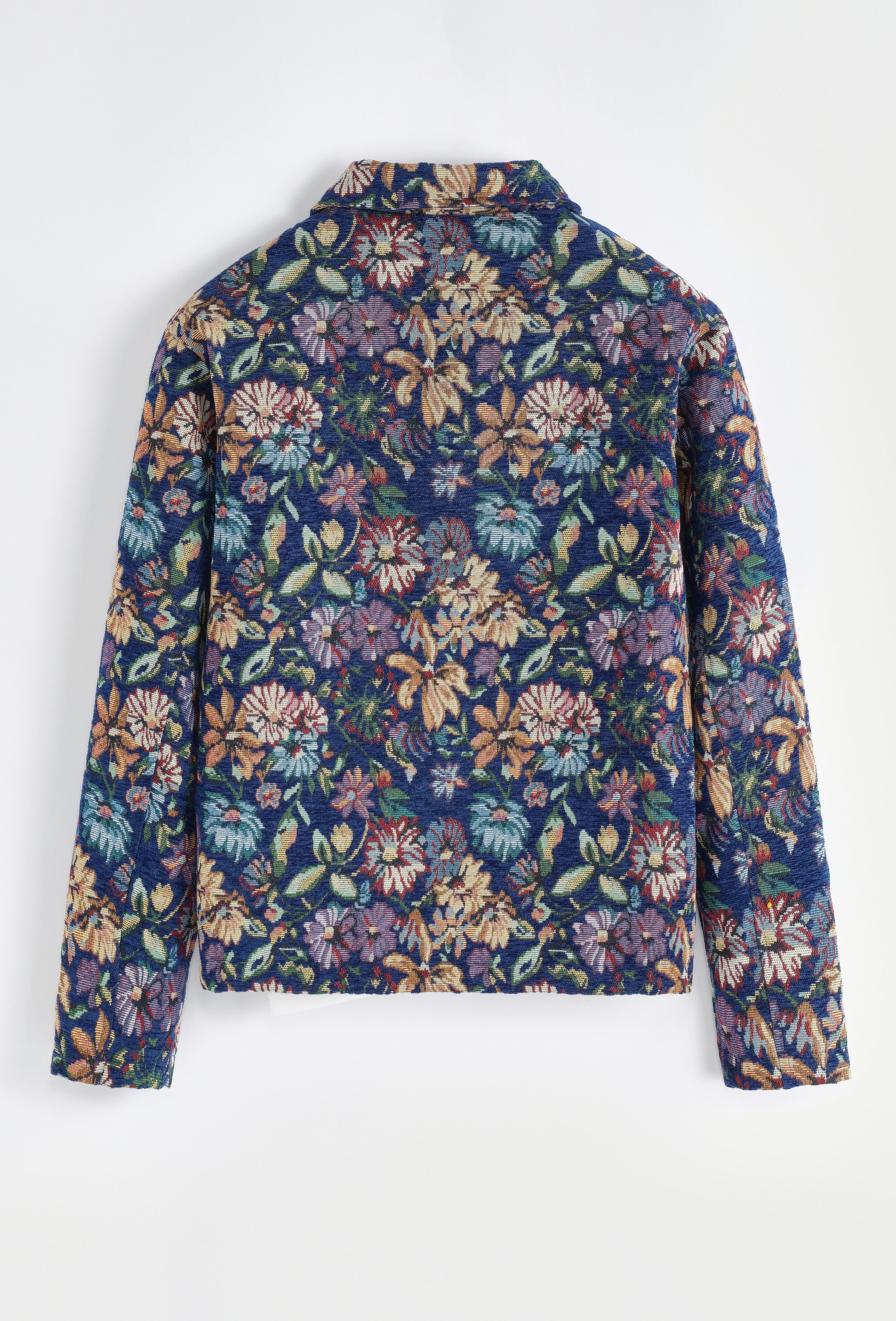 Veste à motif fleuri