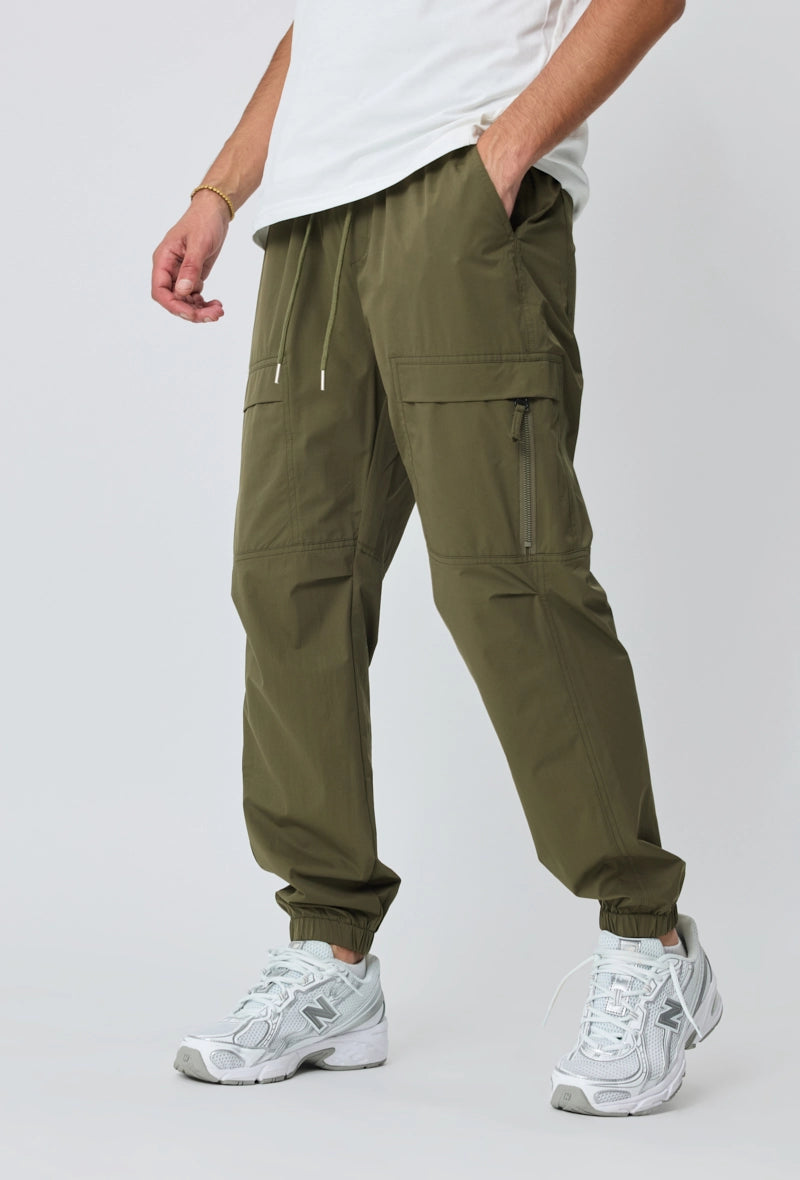 Pantalon cargo uni