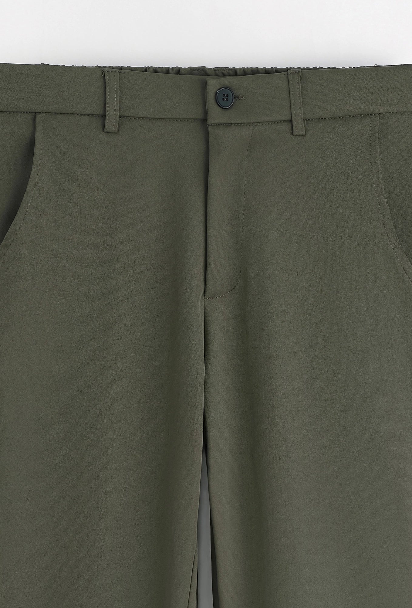 Pantalon uni coupe normale