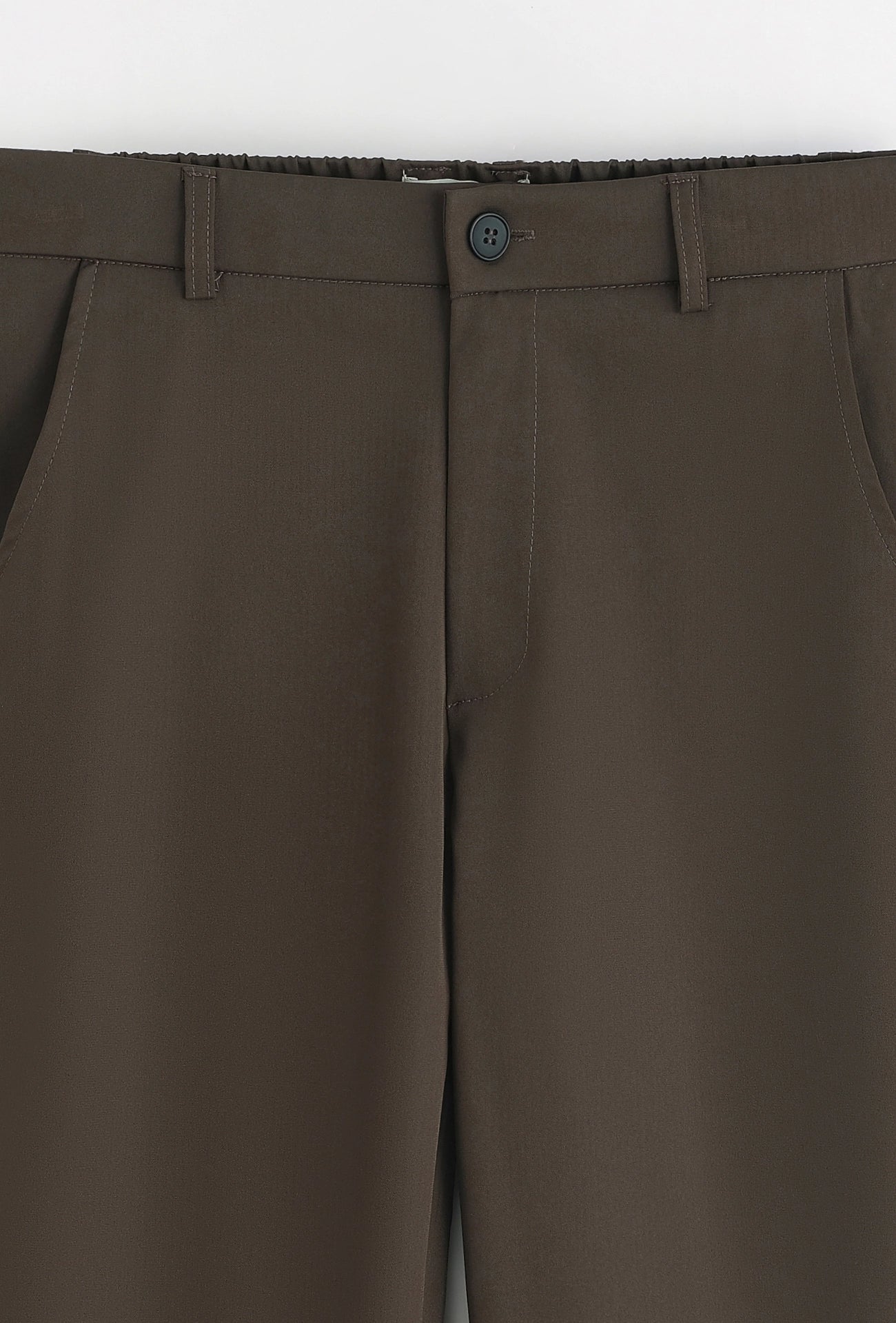 Pantalon uni coupe normale