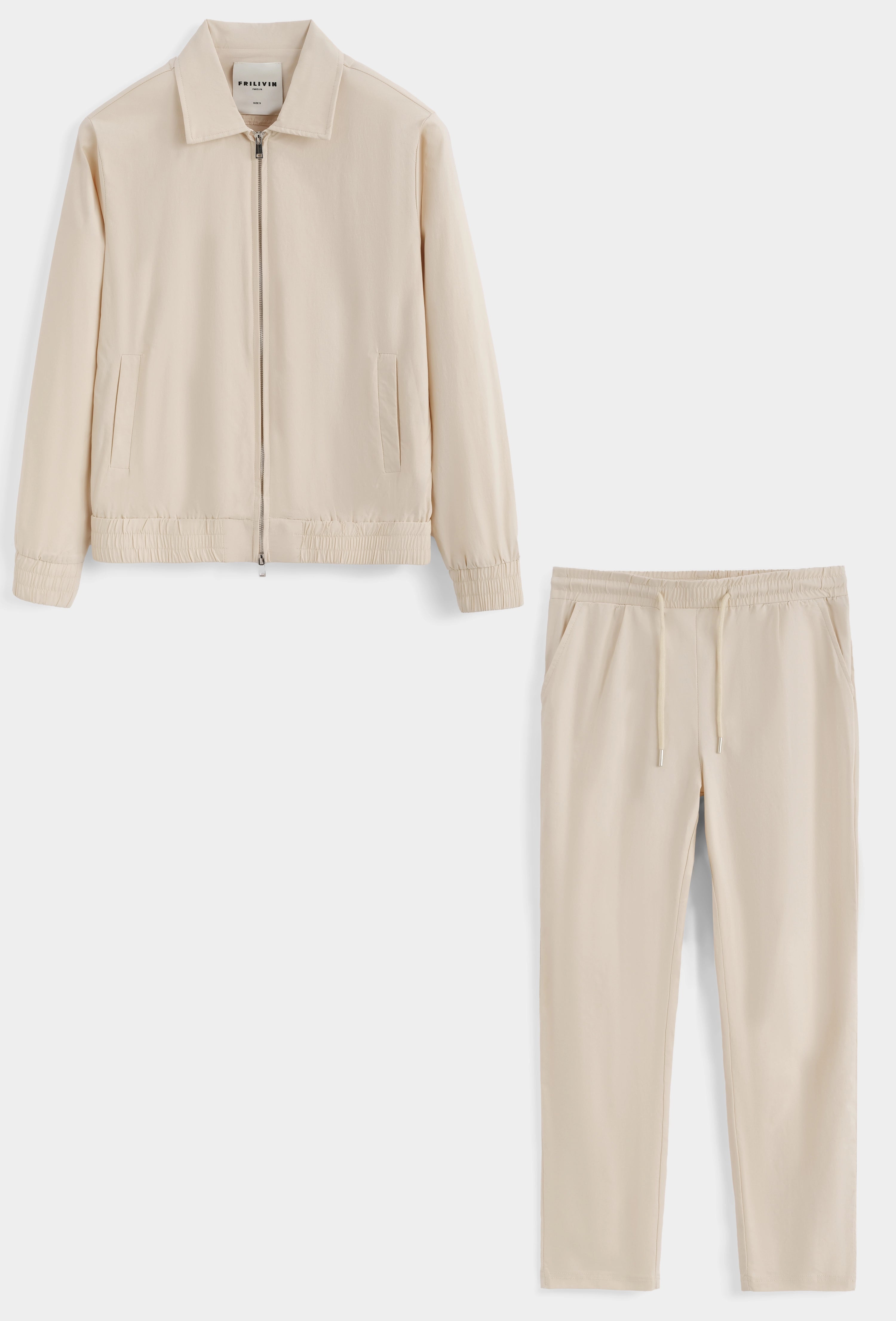 Ensemble veste pantalon uni