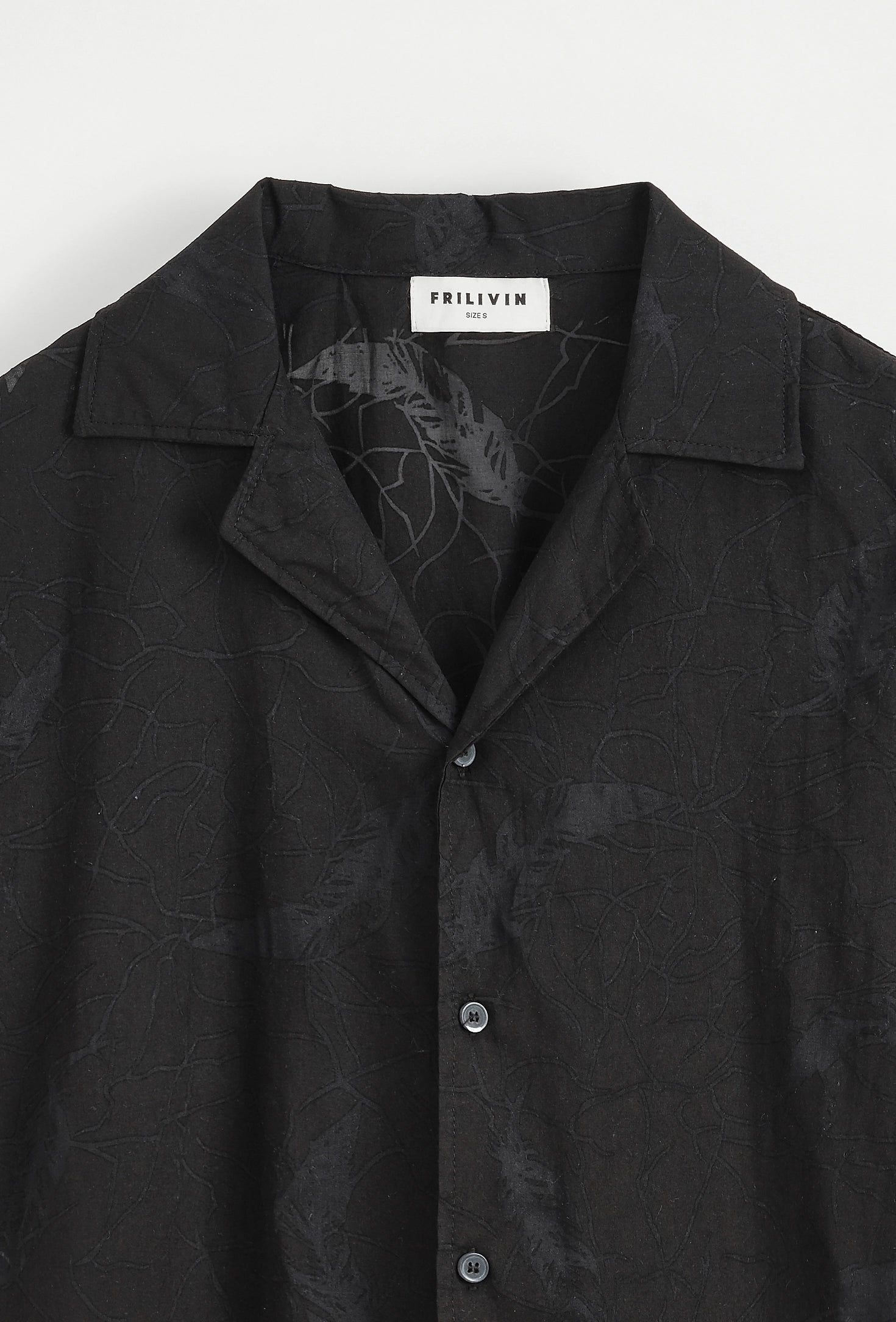 Chemise à manches courtes à motif