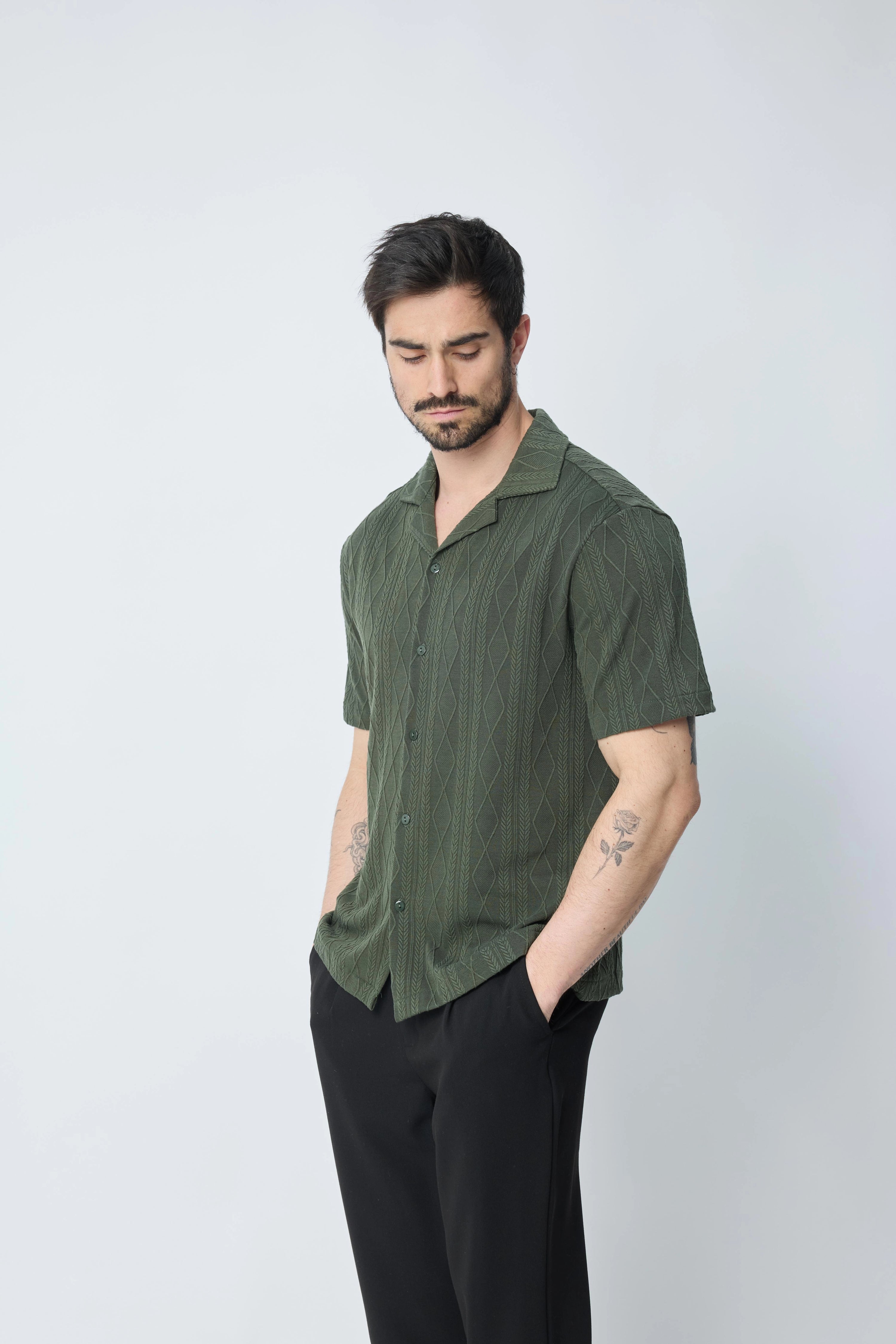 Chemise à manches courtes