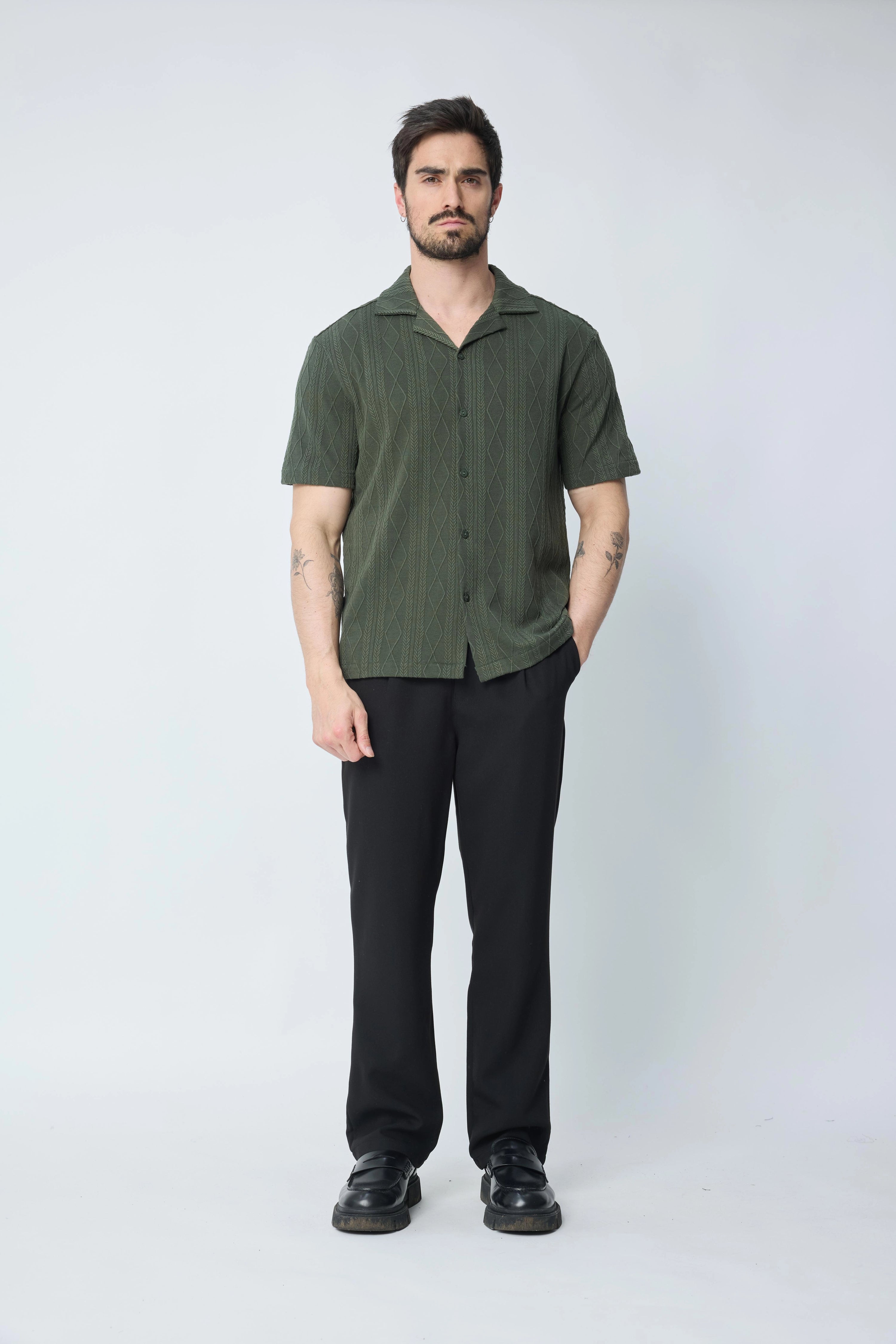 Chemise à manches courtes