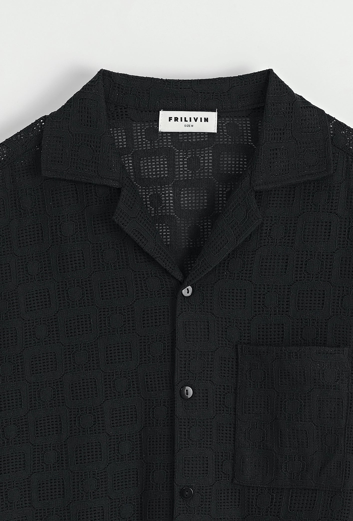 Chemise unie à manches courtes