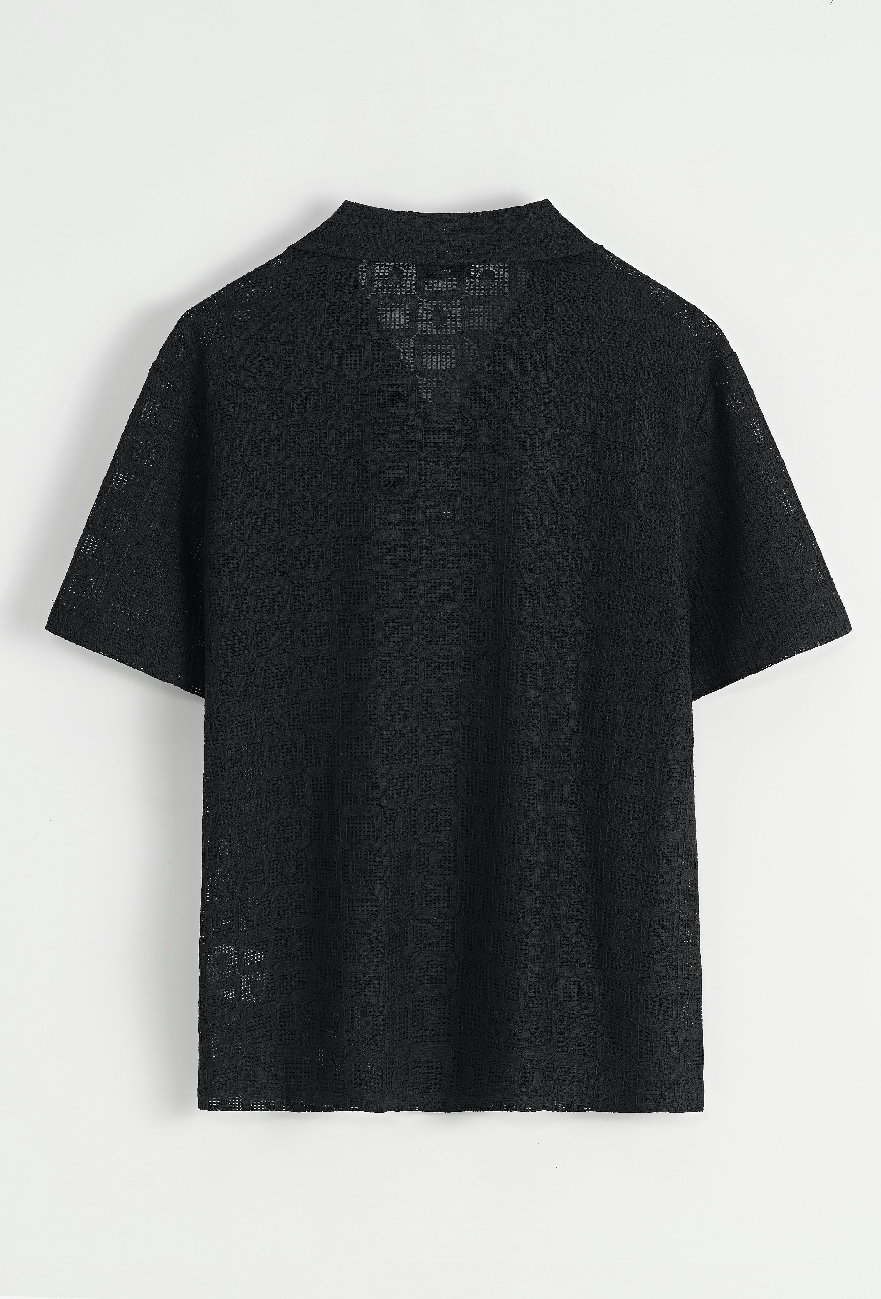 Chemise unie à manches courtes