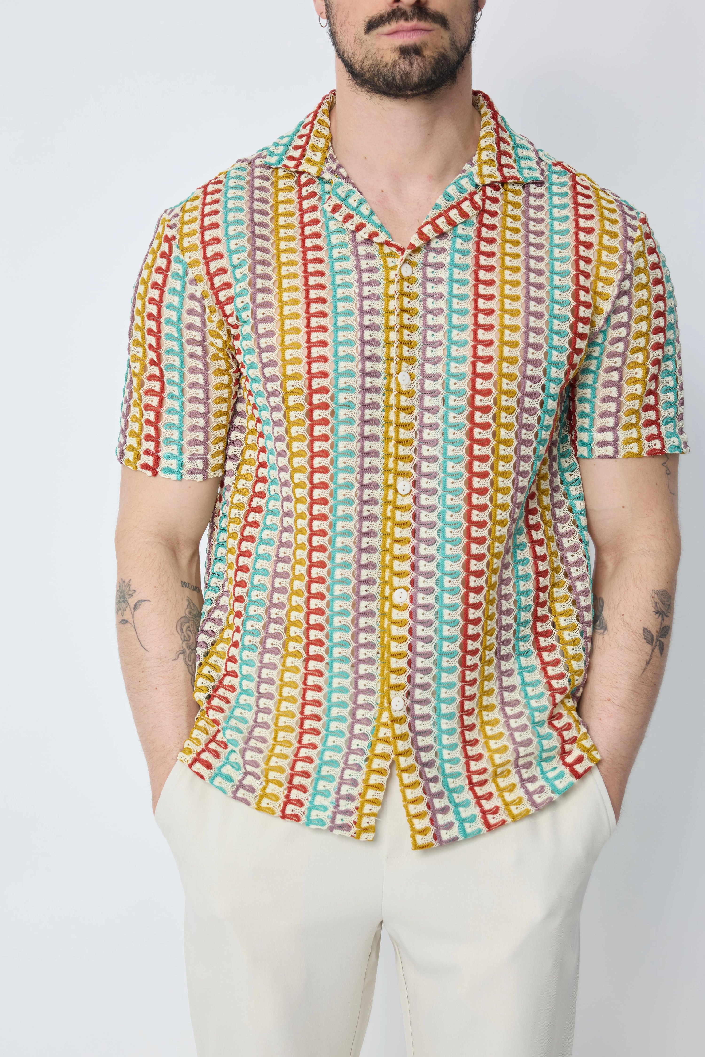 Chemise manches courtes